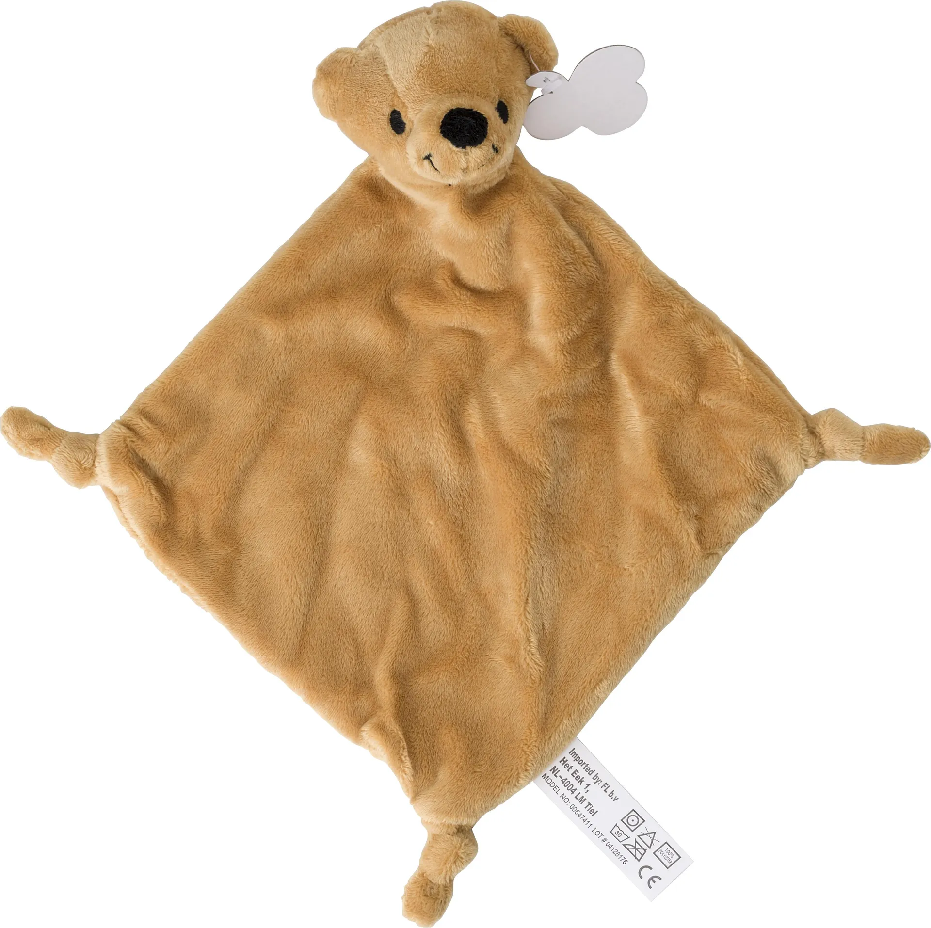 Pluchen doekje Ameila bruin