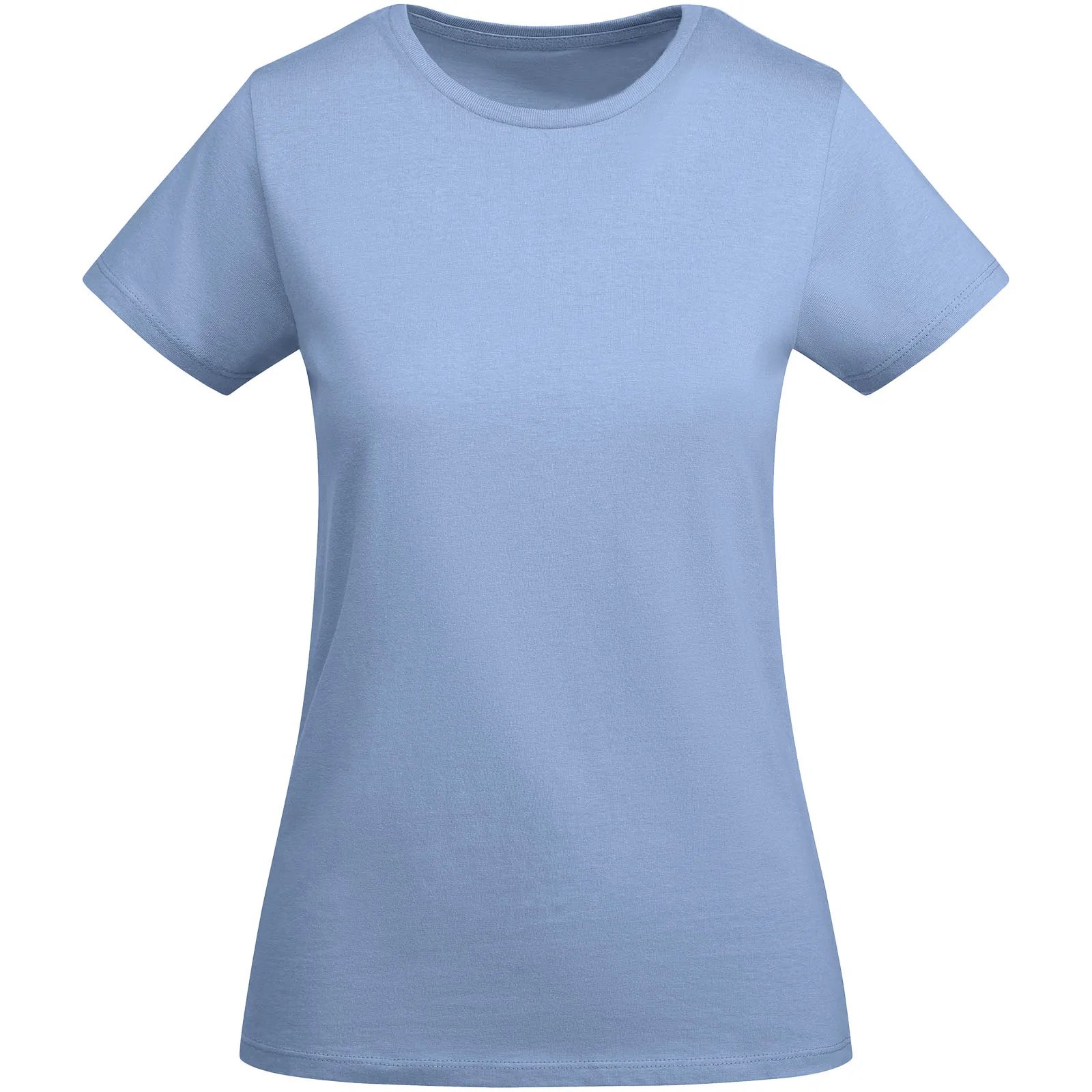 Breda 175 g/m² biologisch katoenen dames T-shirt met korte mouwen Hemelsblauw