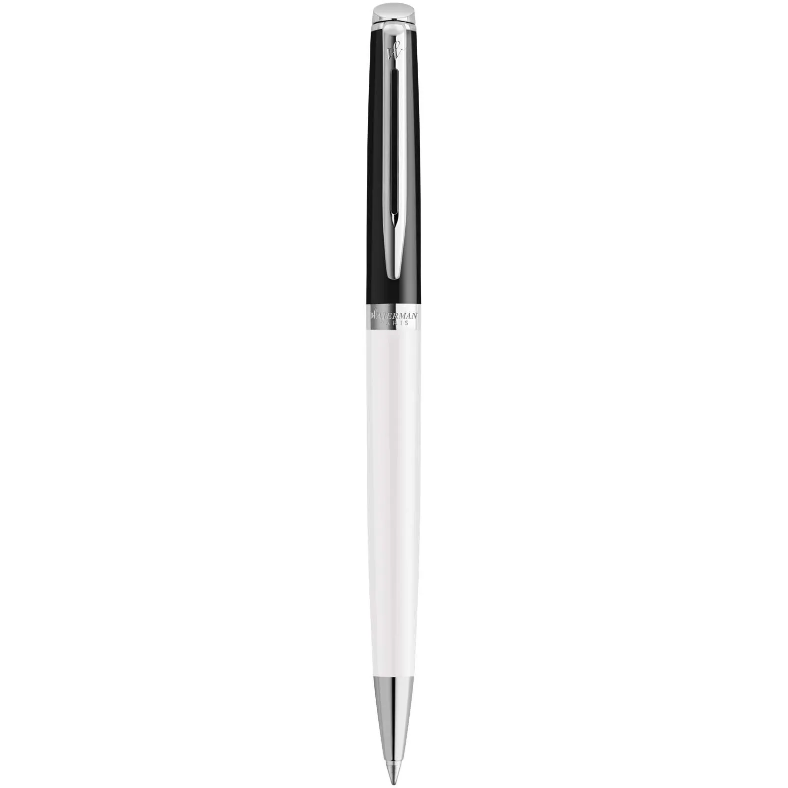 Waterman Hemisphere balpen met kleurblokken en palladium afwerking (blauwe inkt) Wit