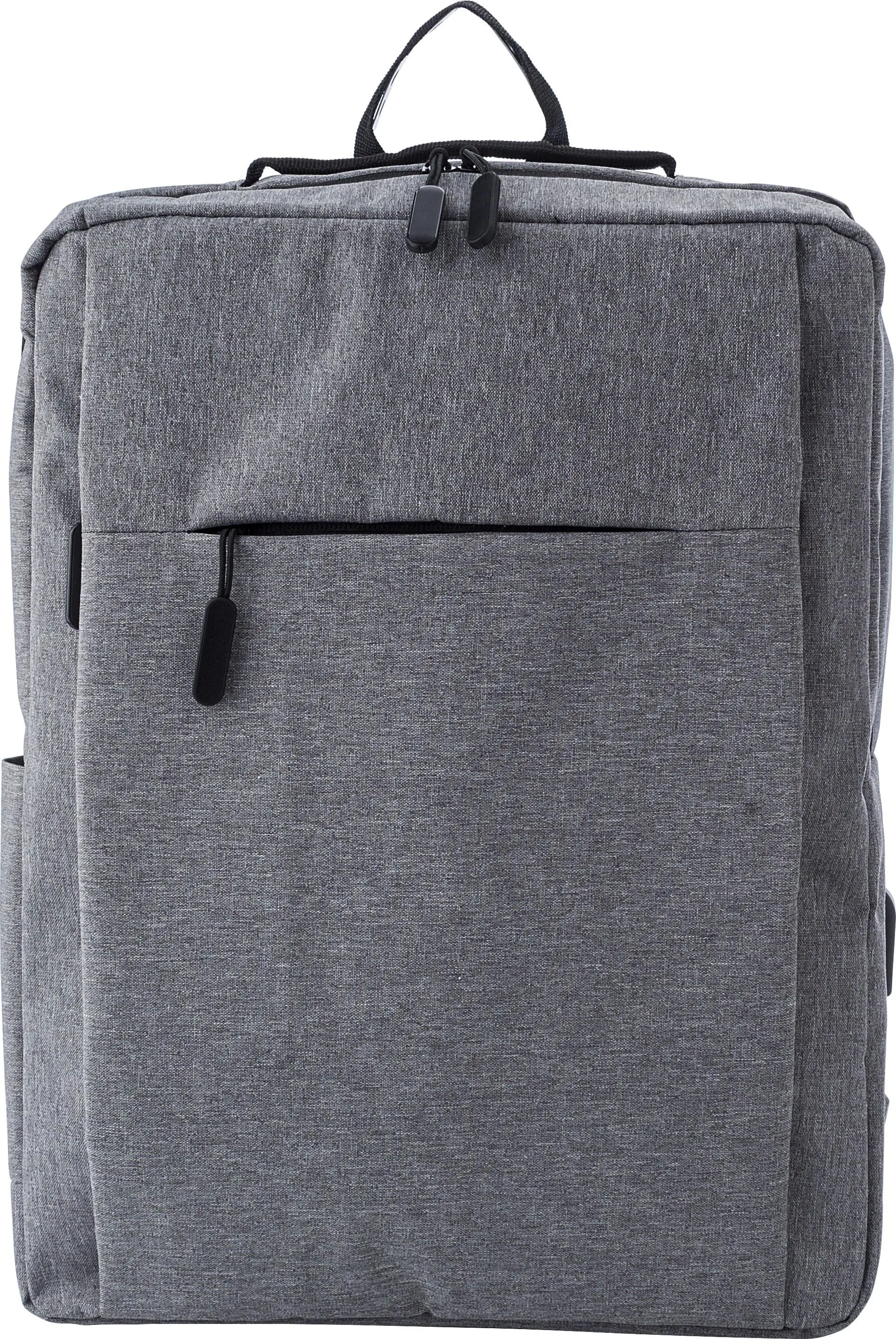Laptoptas Carlito | 300D | 15 inch grijs