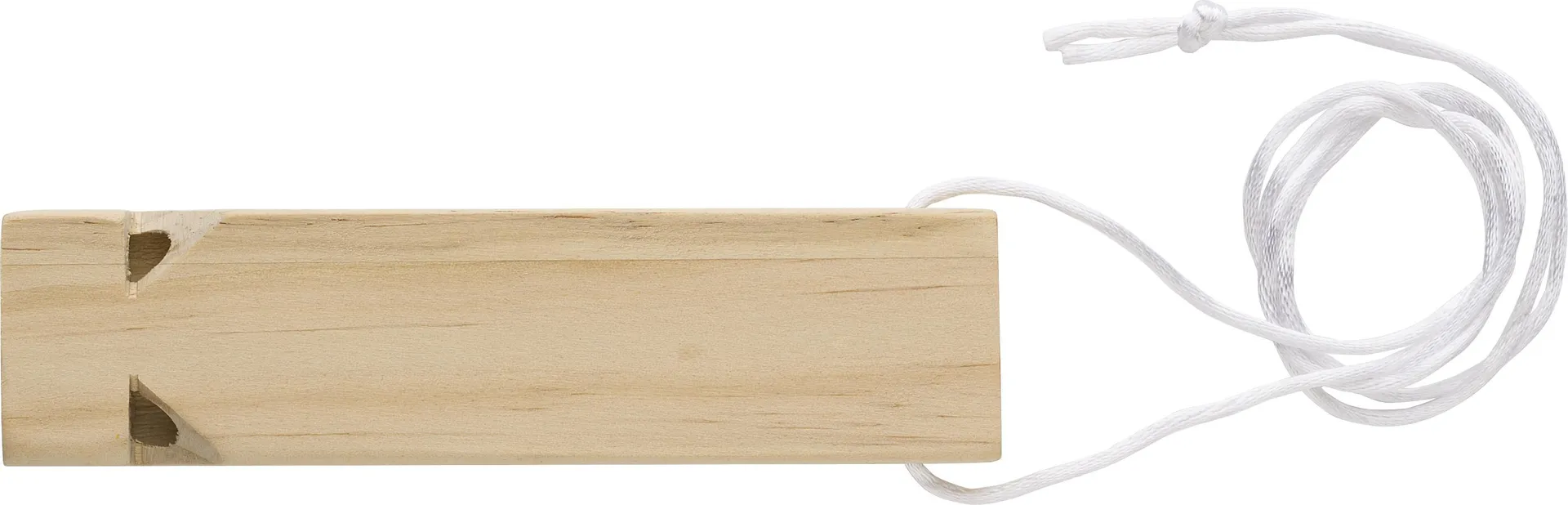 Houten fluitje Holden wit