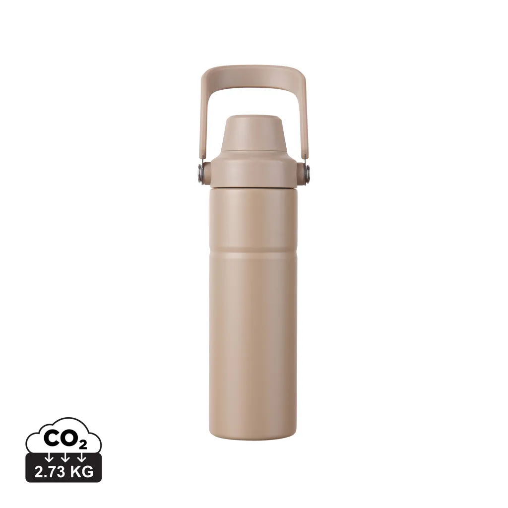 VINGA Baltimore Trek RCS recycled SS fles 600 ML greige