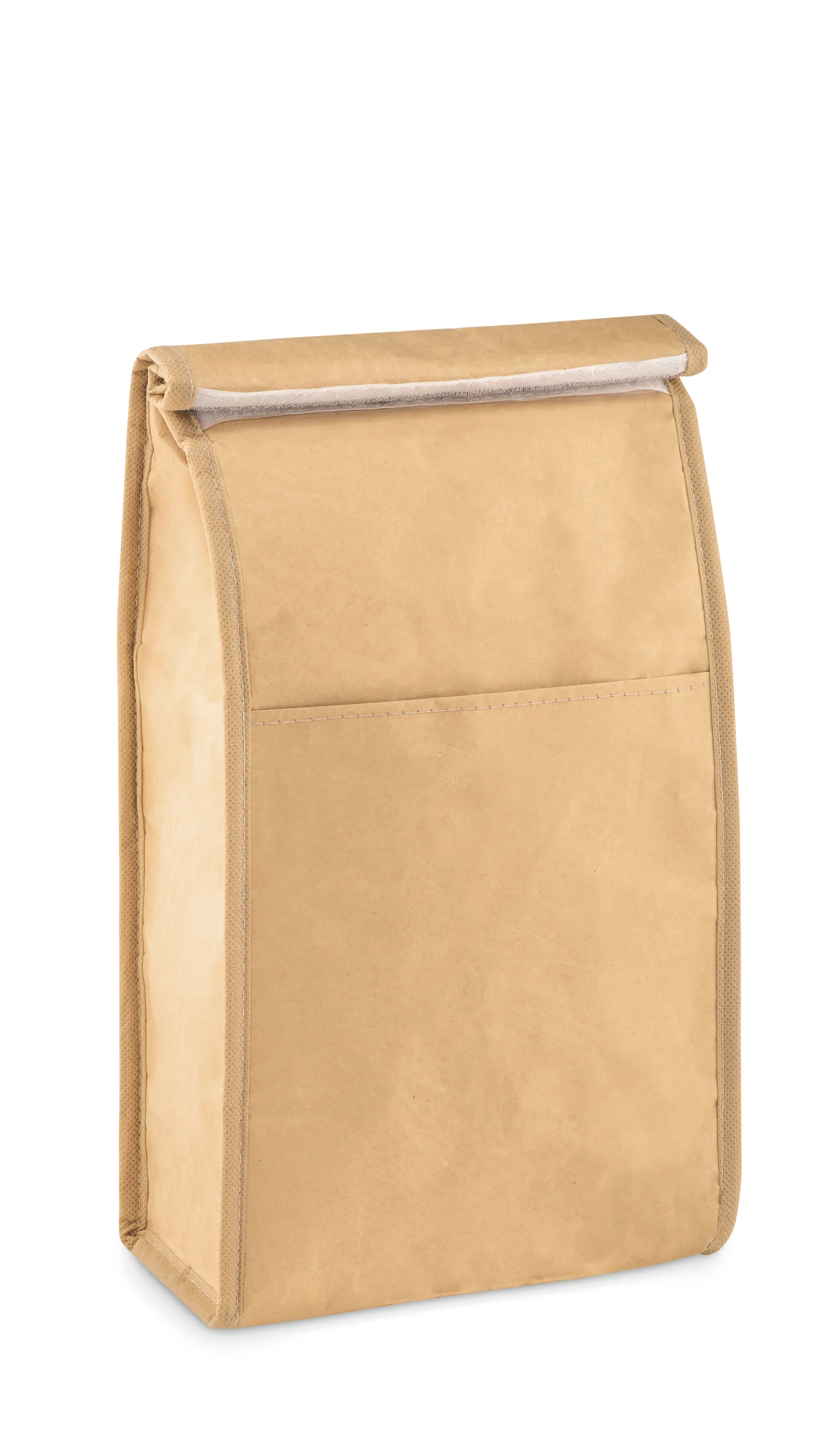 Papieren lunchtas Beige