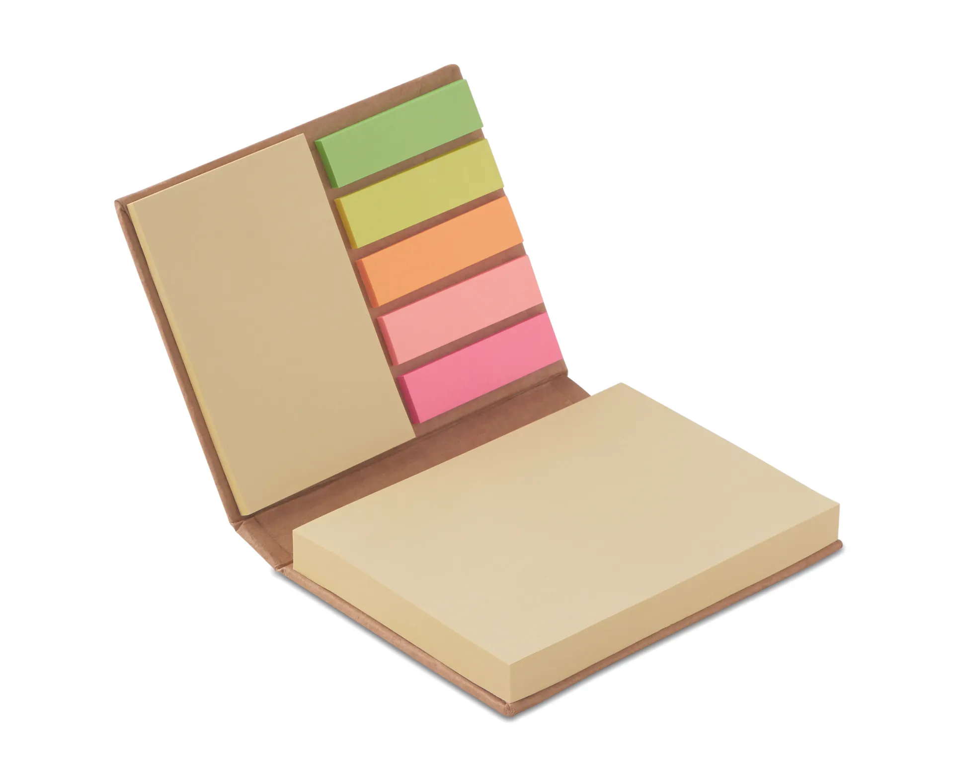 Set memoblokjes Beige