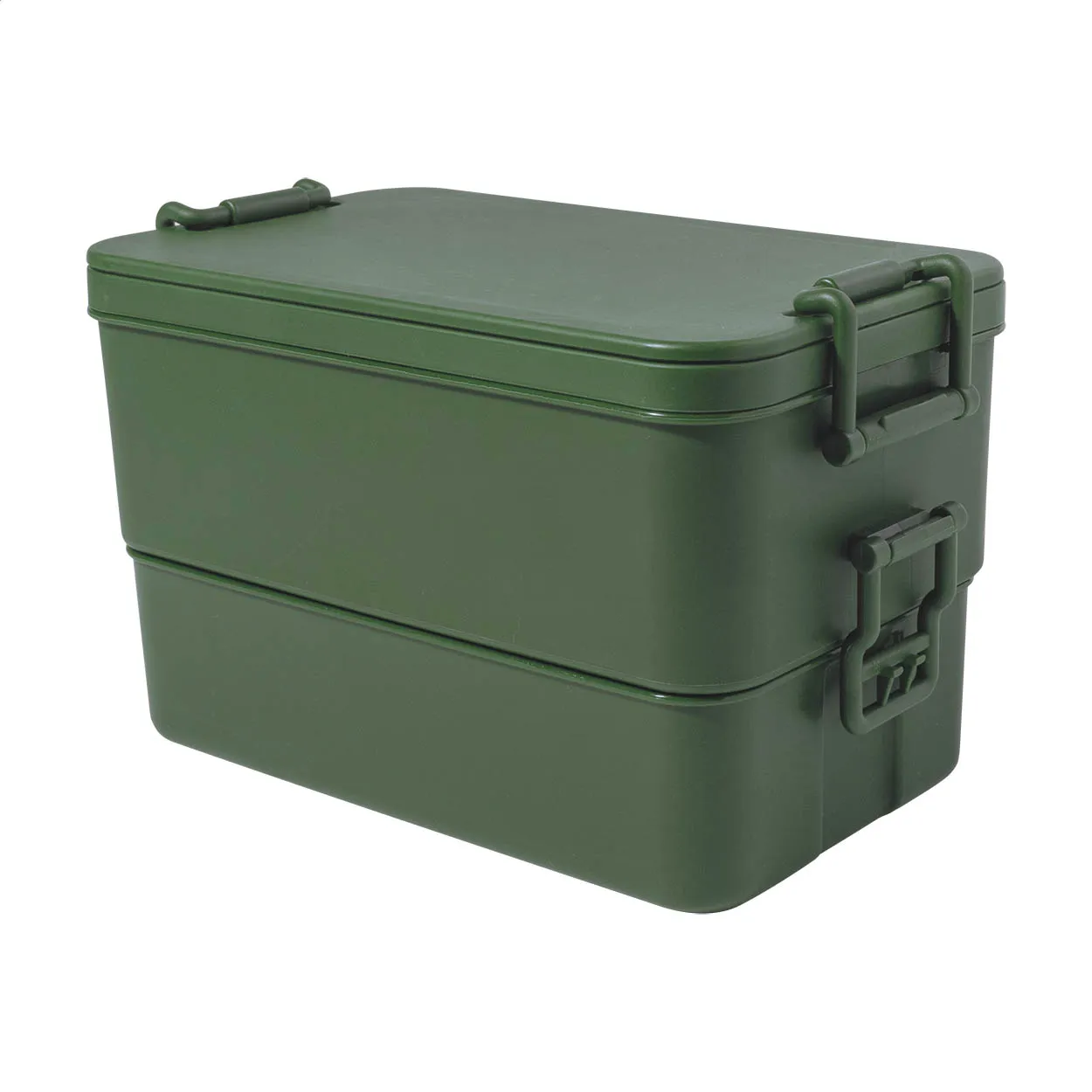Duplox stapelbare lunchbox groen