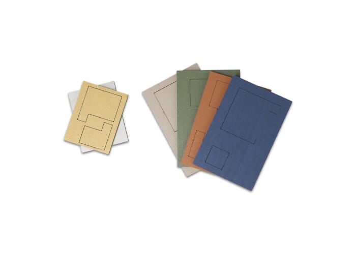 InSideOut  Houten Matchbox think IQ puzzel Fluor assorti