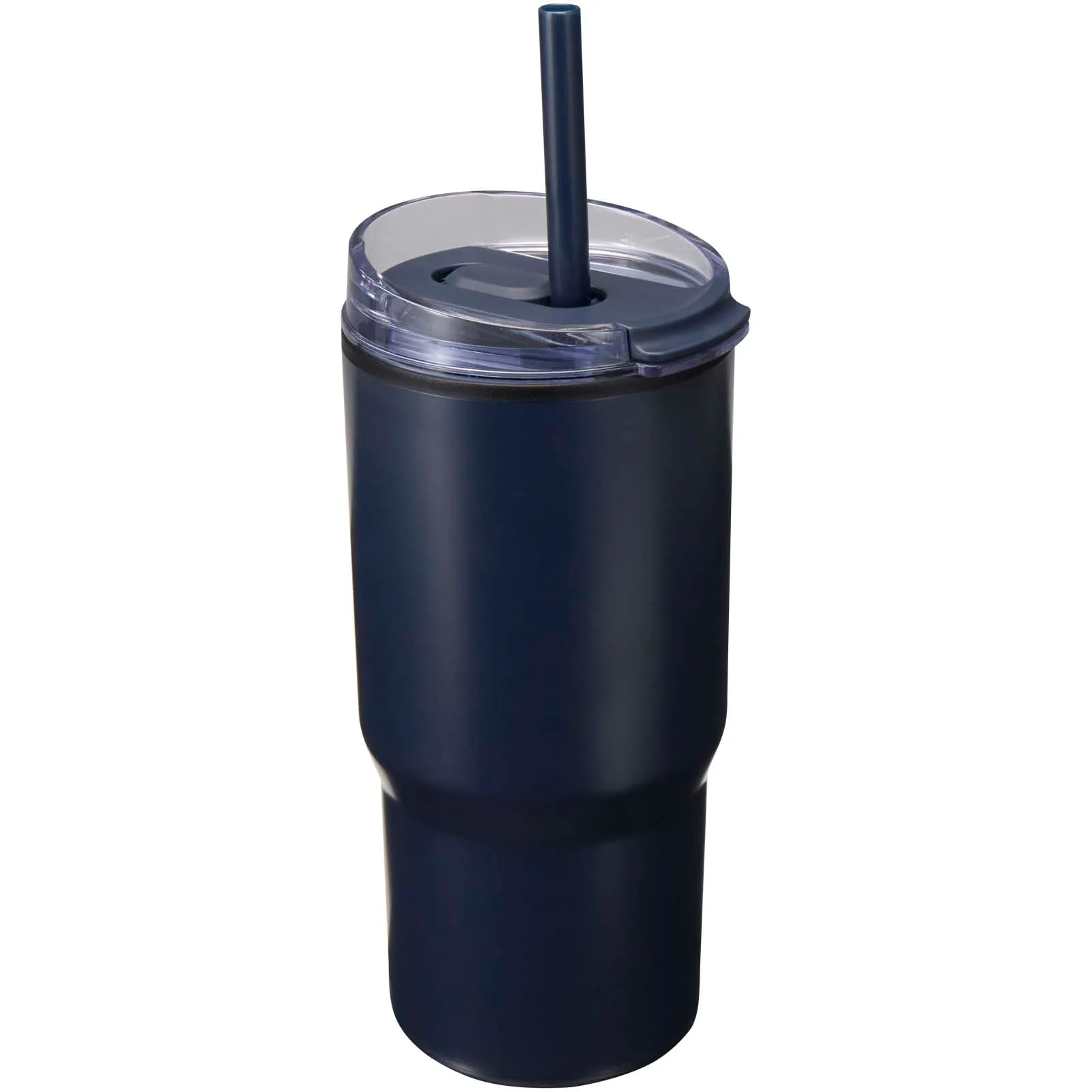 Westin 540 ml RCS gerecyclede dubbelwandige thermosbeker met rietje Marineblauw