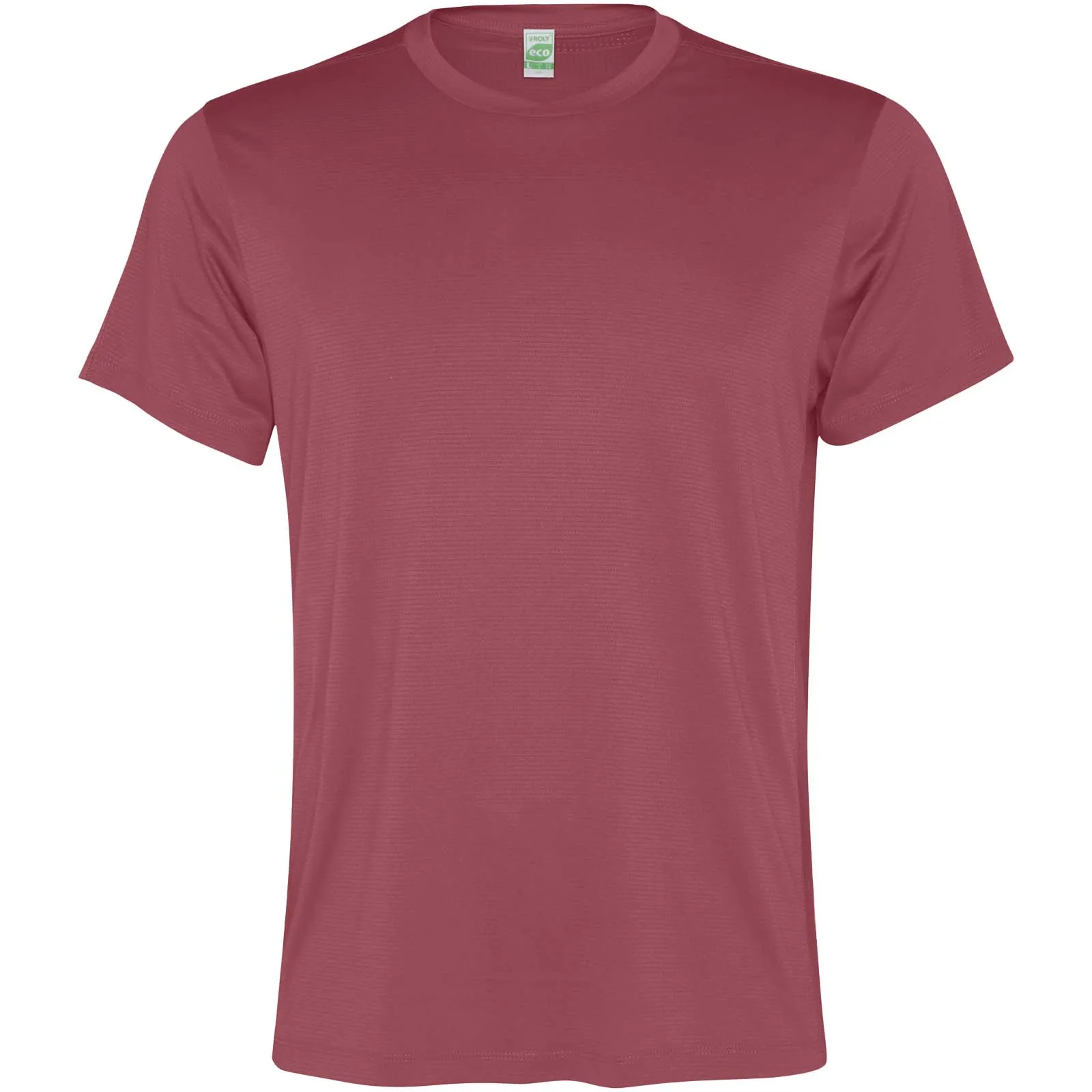 Slam 100 g/m² sportshirt met korte mouwen voor heren Bessenrood