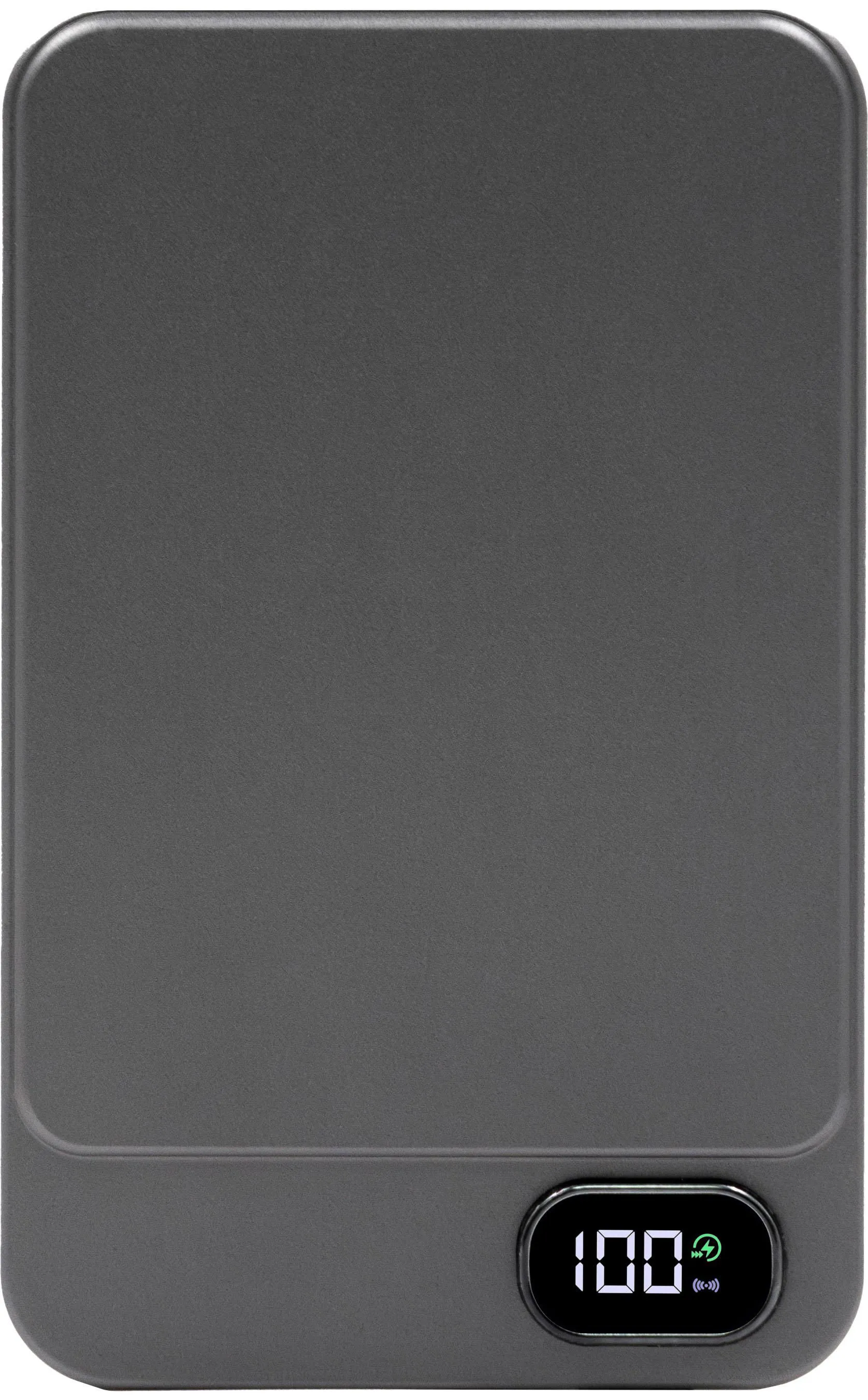 BrandCharger Powerbank Powerwave 10000 | Gerecycled | 10.000 mAh gun metal