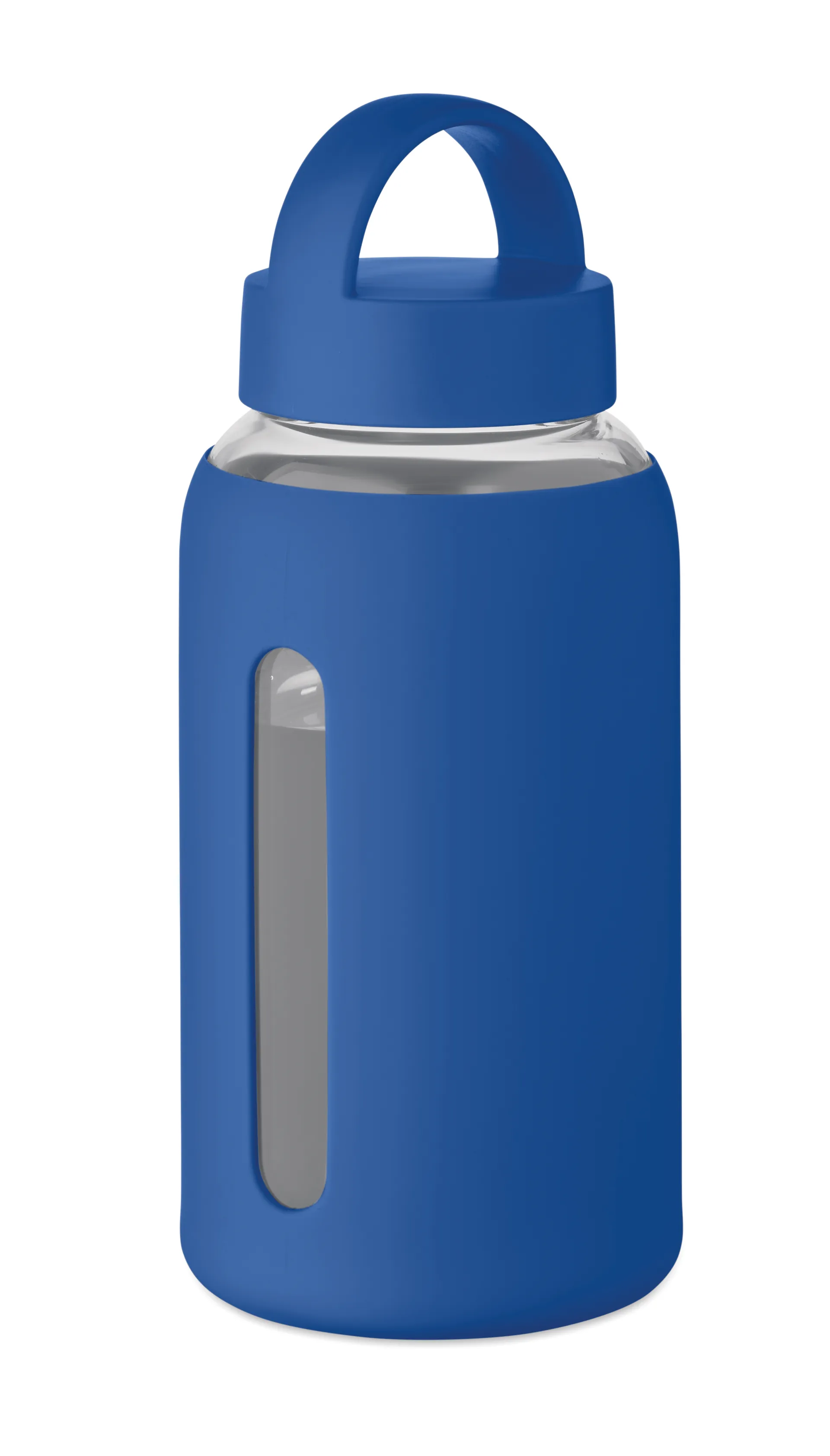 Fles van hoog borosilicaatglas Royal Blauw