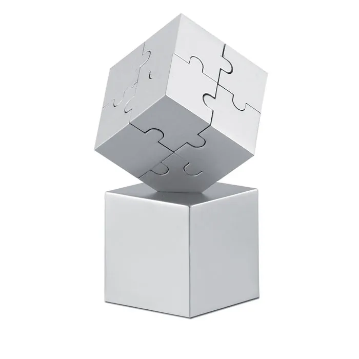 Metalen 3D puzzel Mat Zilver