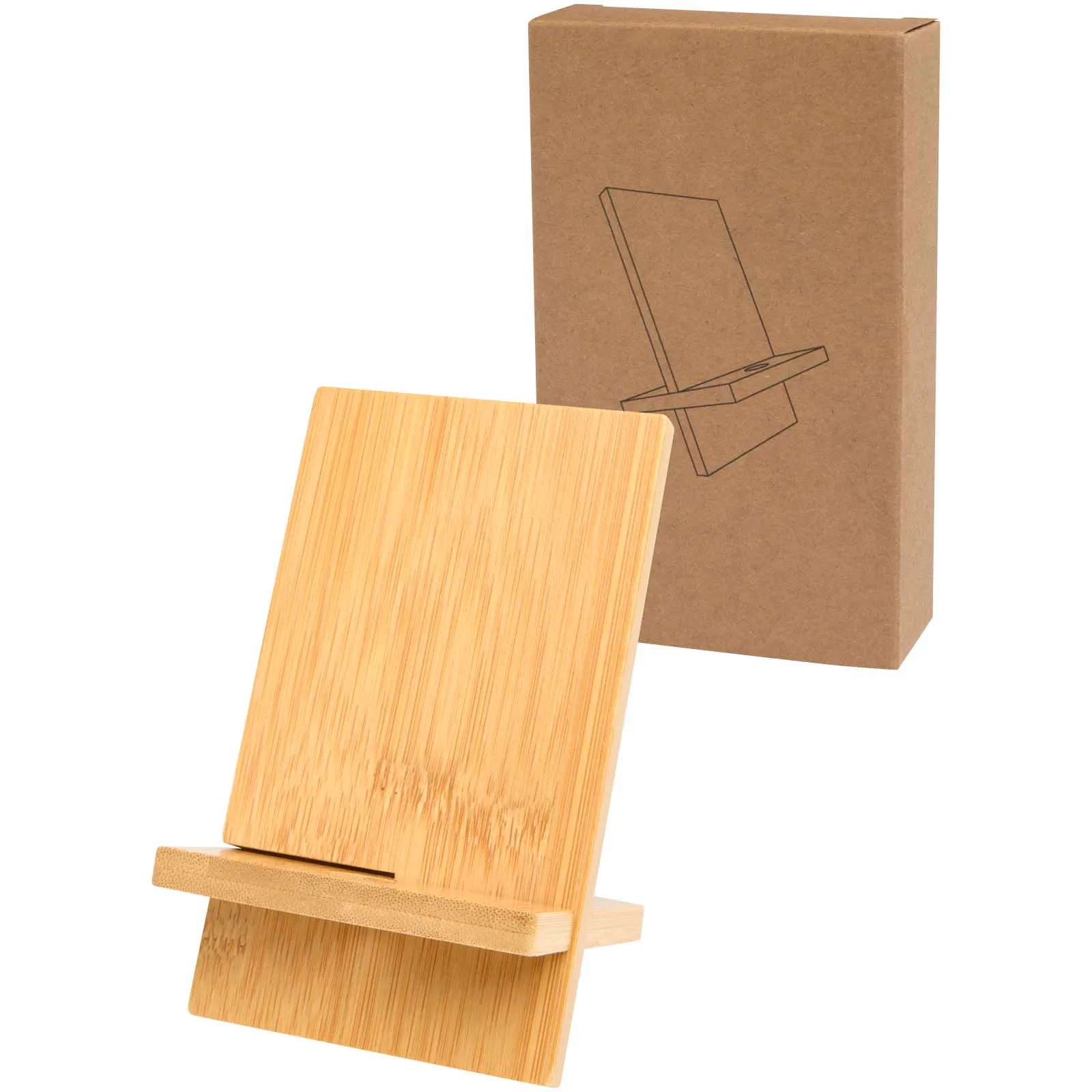 Ceibo afneembare telefoonhouder van bamboe Hout