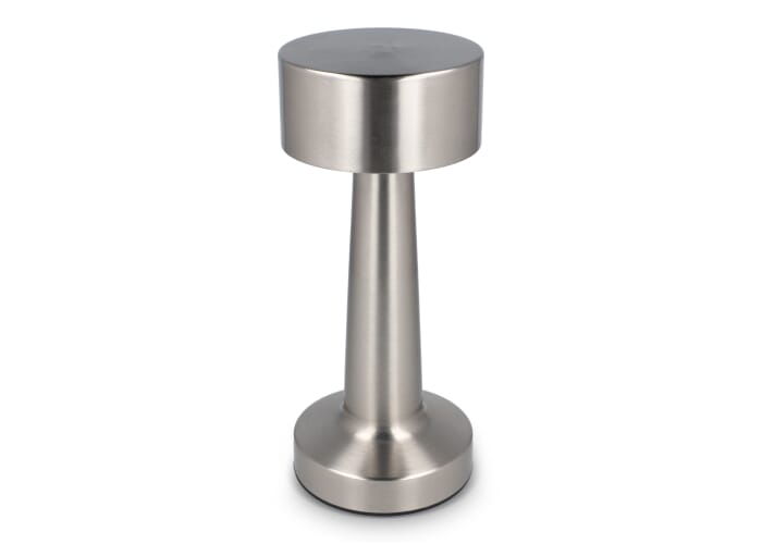 Lumo Tafellamp met 3 Lichtstanden en Dimbaar Zilver