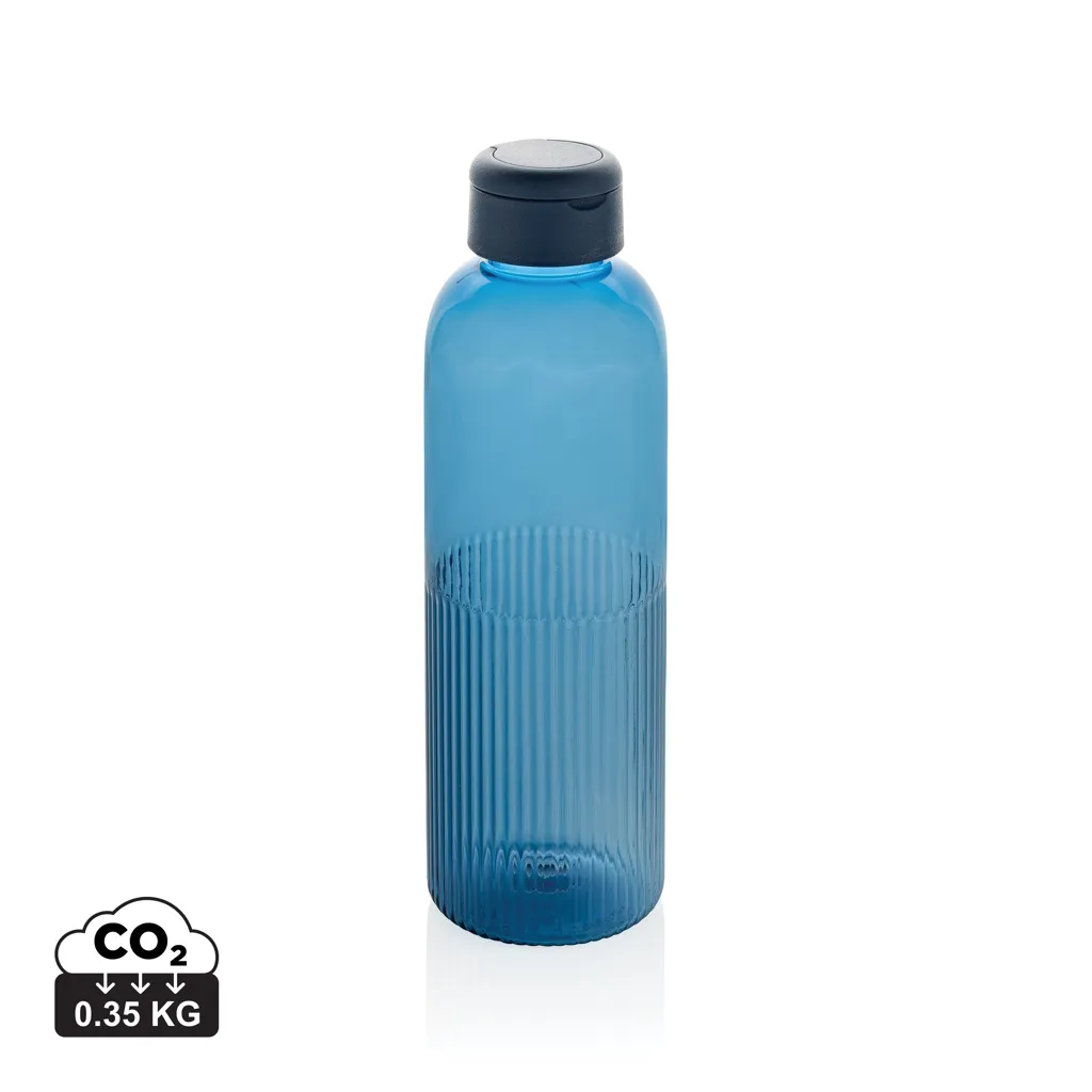 Ripple RCS RPET Lekvrije water fles met handvat 750ML donkerblauw