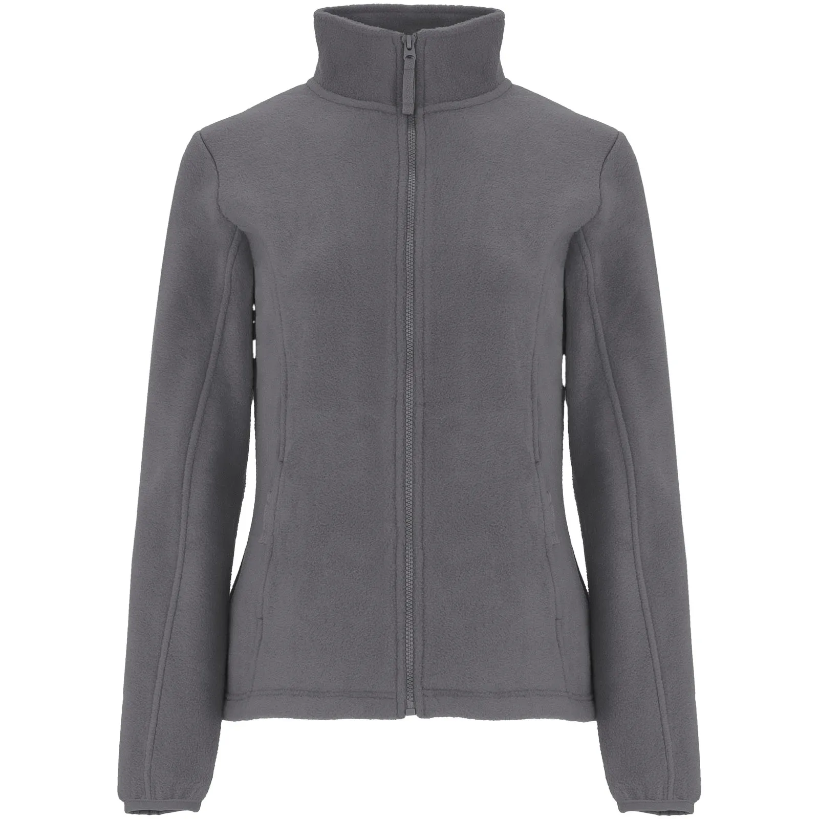 Artic fleece damesjack met volledige rits Lood