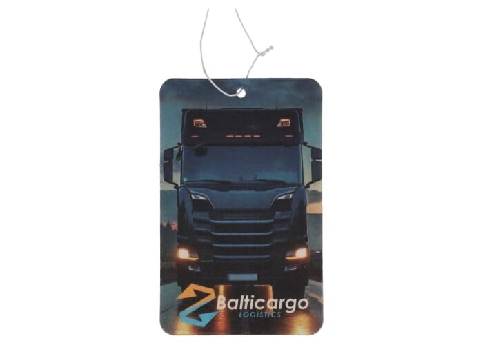 Auto luchtverfrisser rechthoekig met frisse oceaangeur