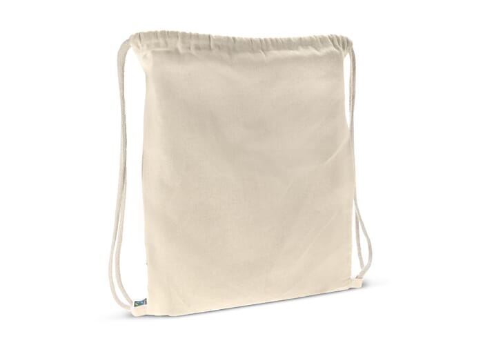 Fairtrade rugzakje ecru 140g/m² 35x45 cm Ecru