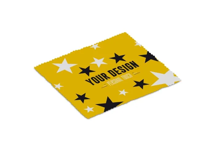 Smartphone schoonmaakdoekje met antibacteriële bestanddelen 15 x 18 cm Wit/transparant