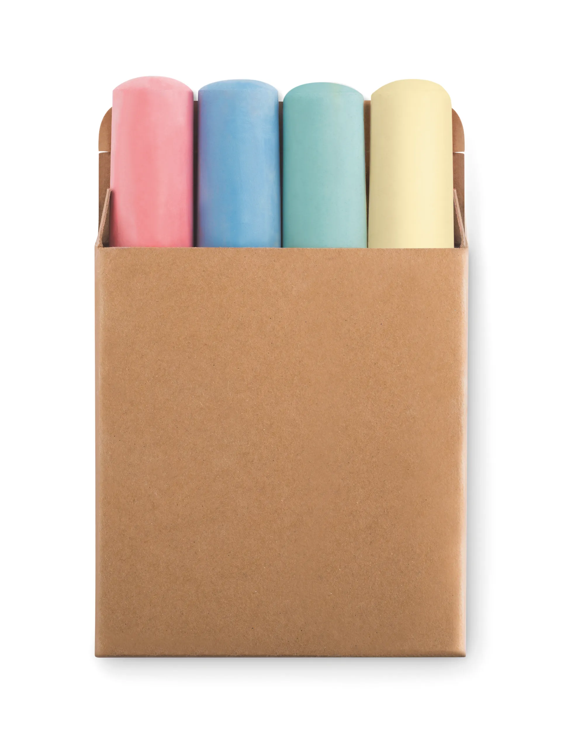 Stoepkrijt, 4 kleuren Beige