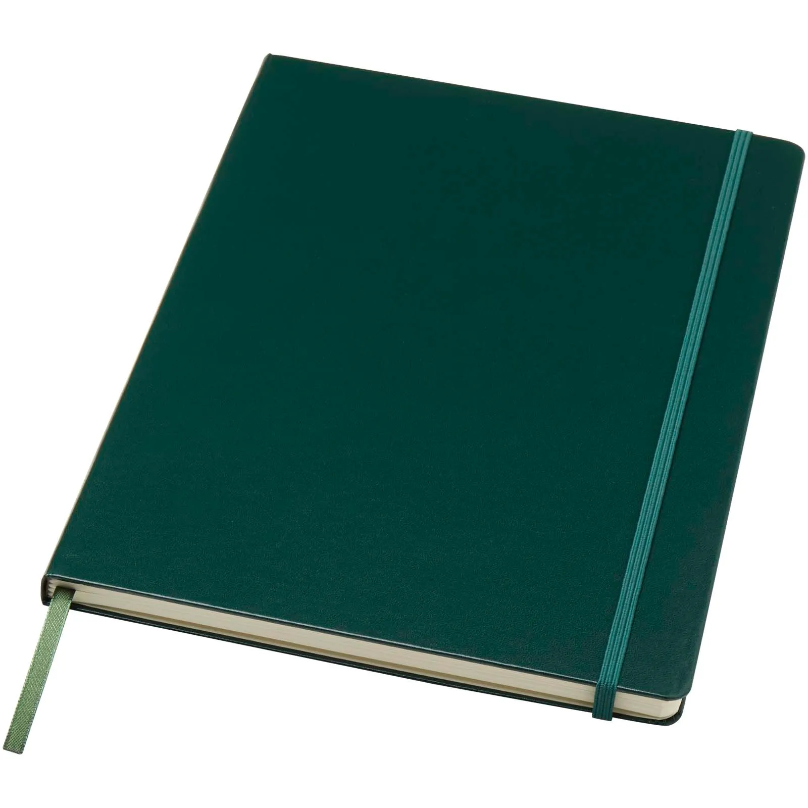 Executive A4 hardcover notitieboek Groen