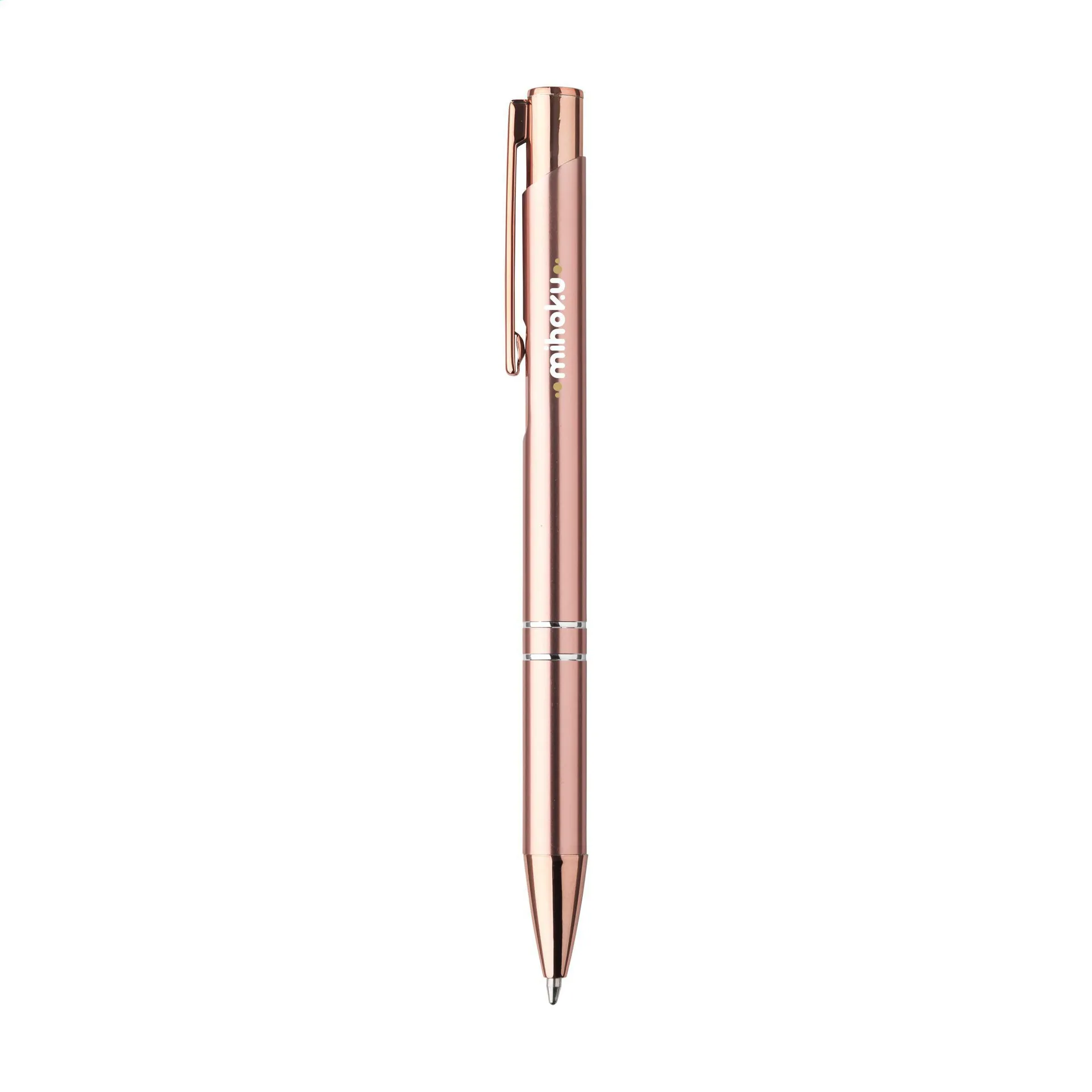 Ebony RCS Recycled Alu Rose Gold pennen roze