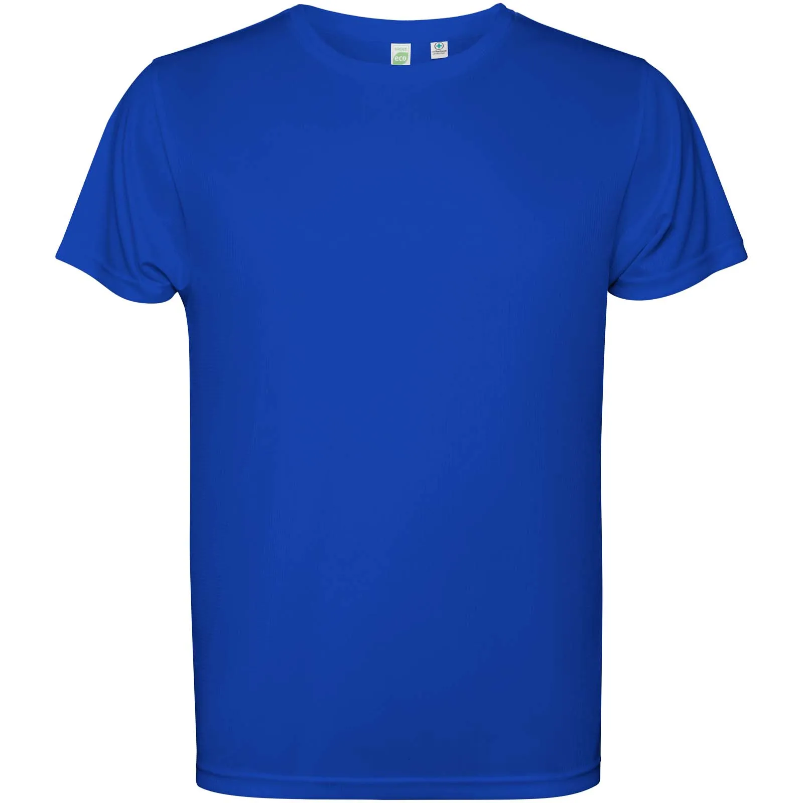 Estoril 125 g/m² herenshirt met korte mouwen Koningsblauw