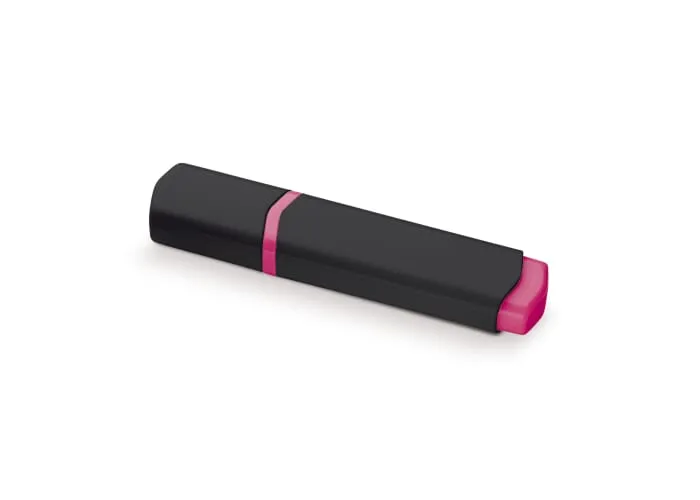Tekstmarker Zwart / Roze