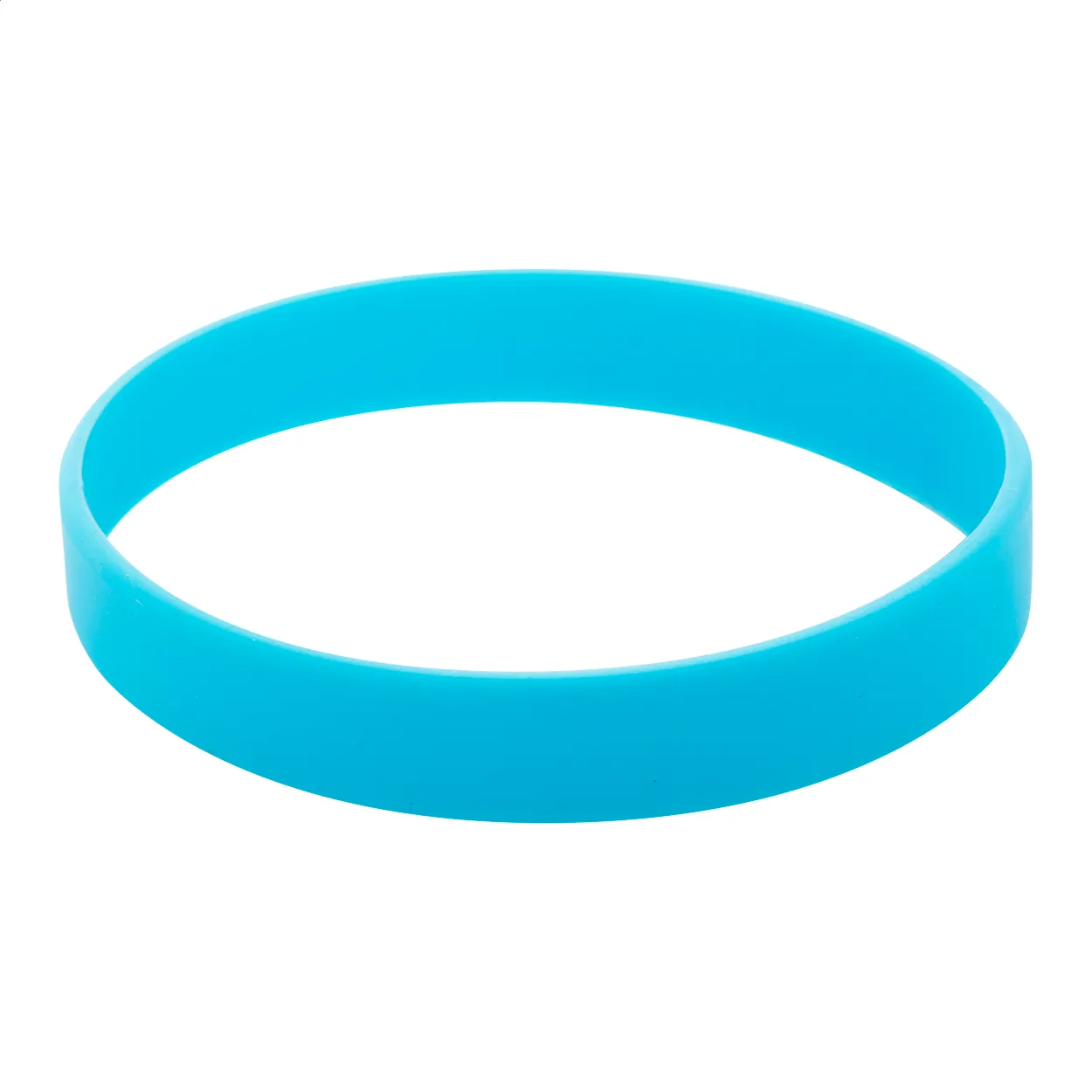 Wristy siliconen polsbandje licht blauw