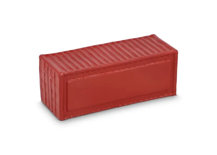 Anti-stress container Rood