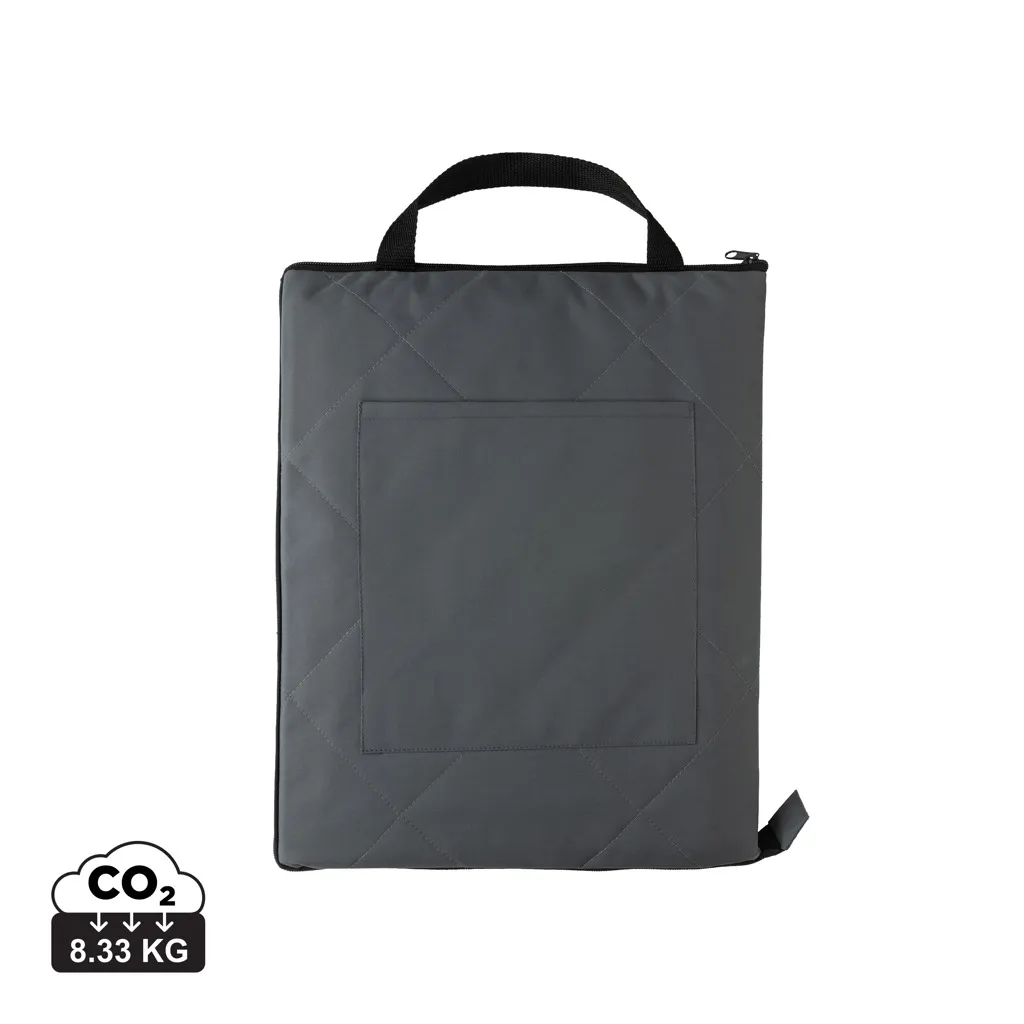 Impact Aware™ RPET opvouwbare gewatteerd picknickkleed antraciet