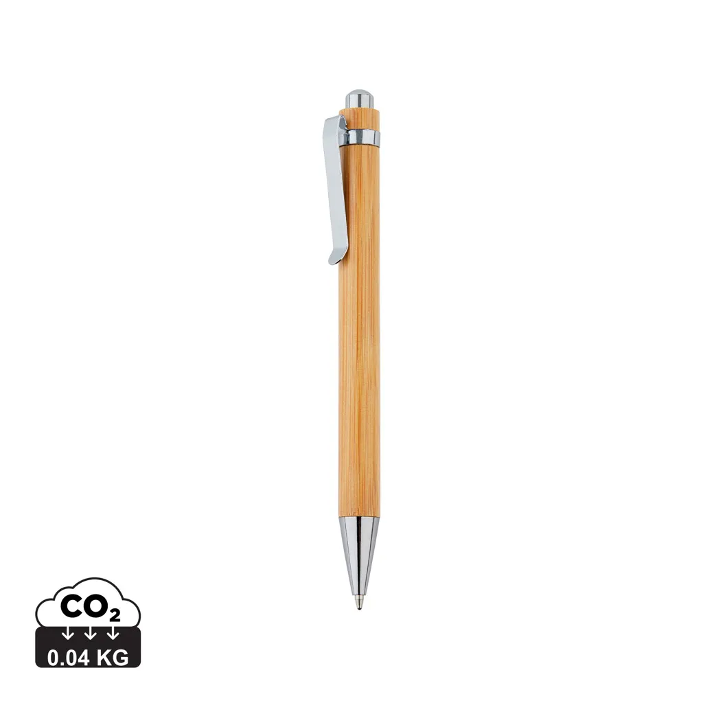 Bamboe balpen bruin