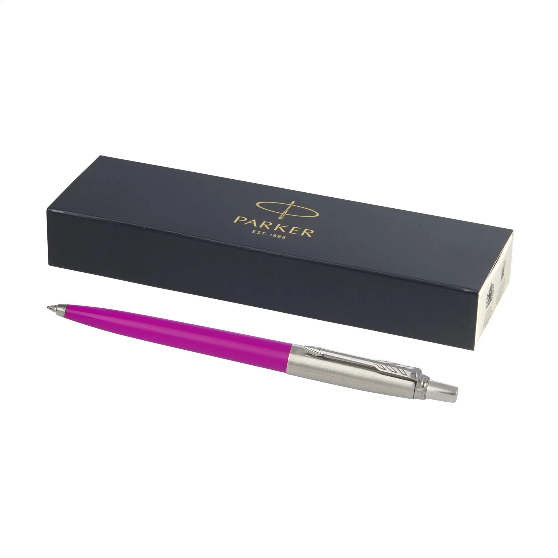 Parker Jotter gerecyclede Balpen - zwarte inkt magenta