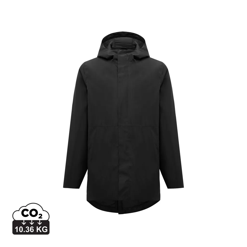 IQONIQ Thelon recycled polyester parka zwart