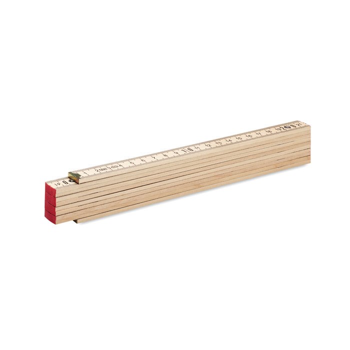 Houten duimstok 2m