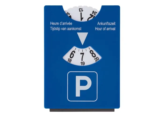 Parkeerschijf 2-in-1 Europa Blauw