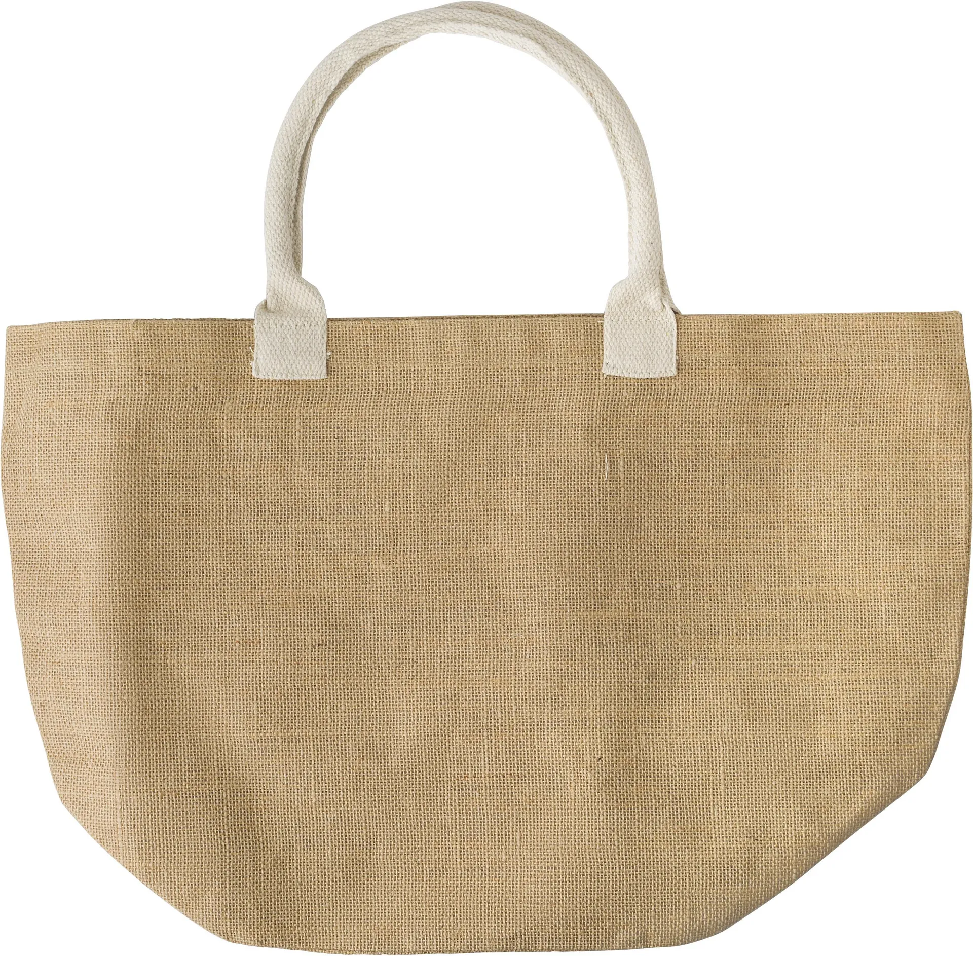 Jute boodschappentas Zac beige