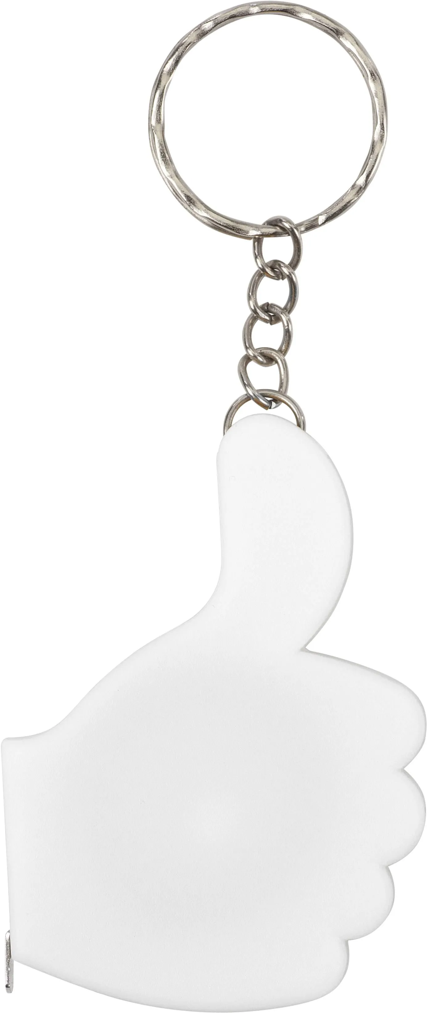 PE 2-in-1 sleutelhanger Nassir wit