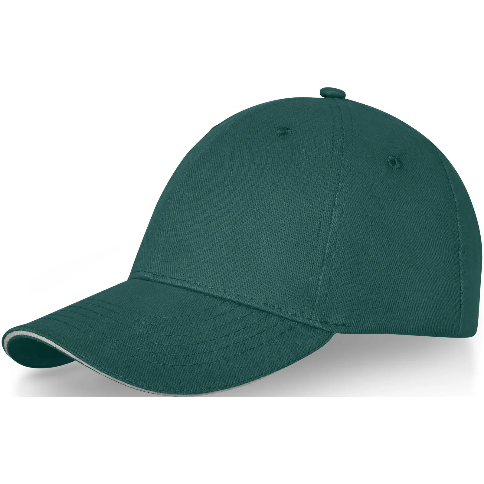 Darton 260 g/m² 6 panel sandwich cap Bosgroen