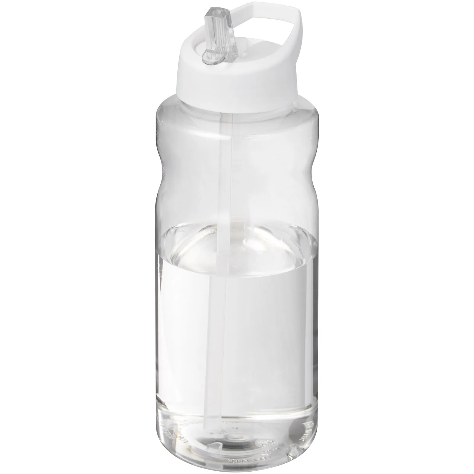 H2O Active® Big Base 1 l drinkfles met tuitdeksel Wit