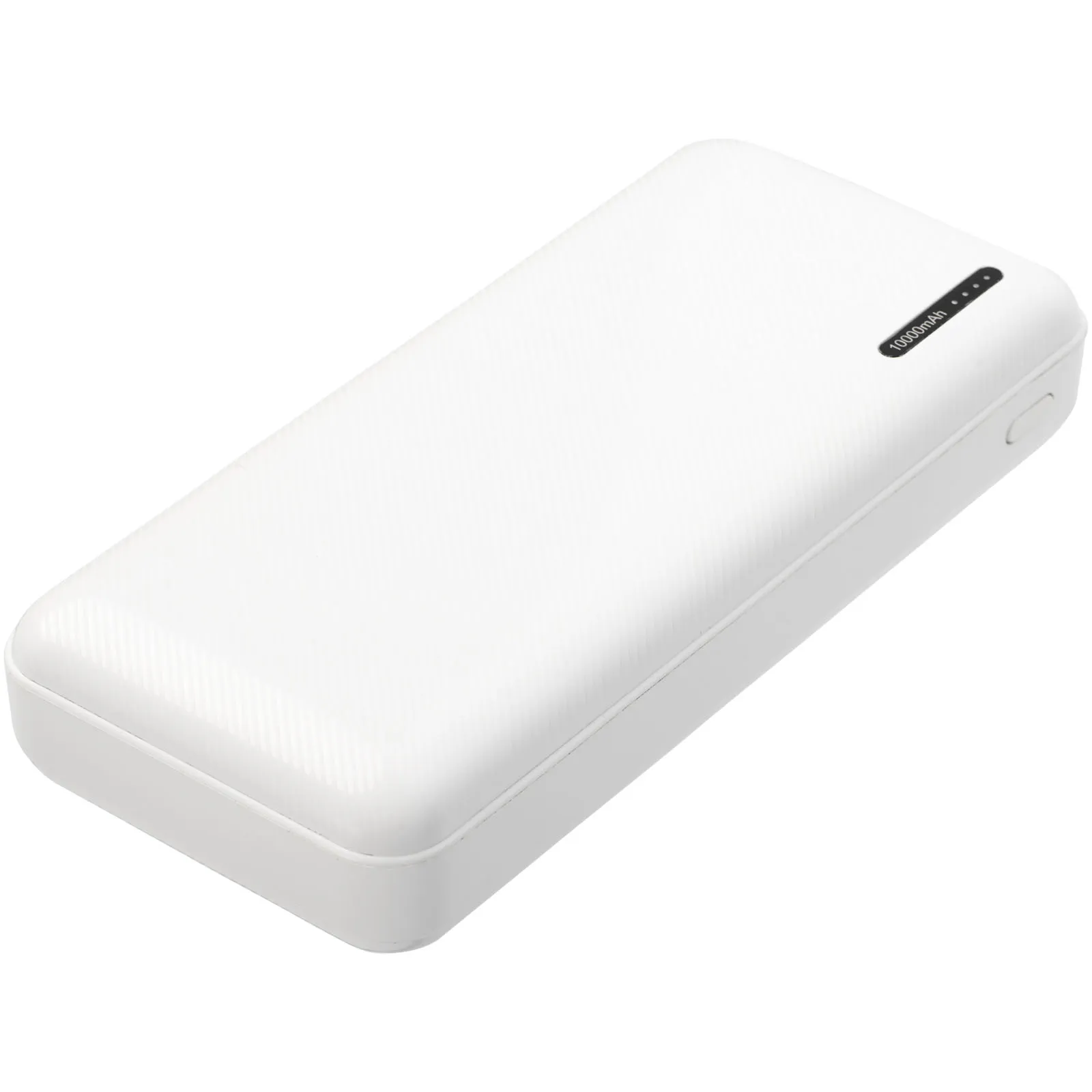 Compress 10.000 mAh powerbank met hoge dichtheid Wit