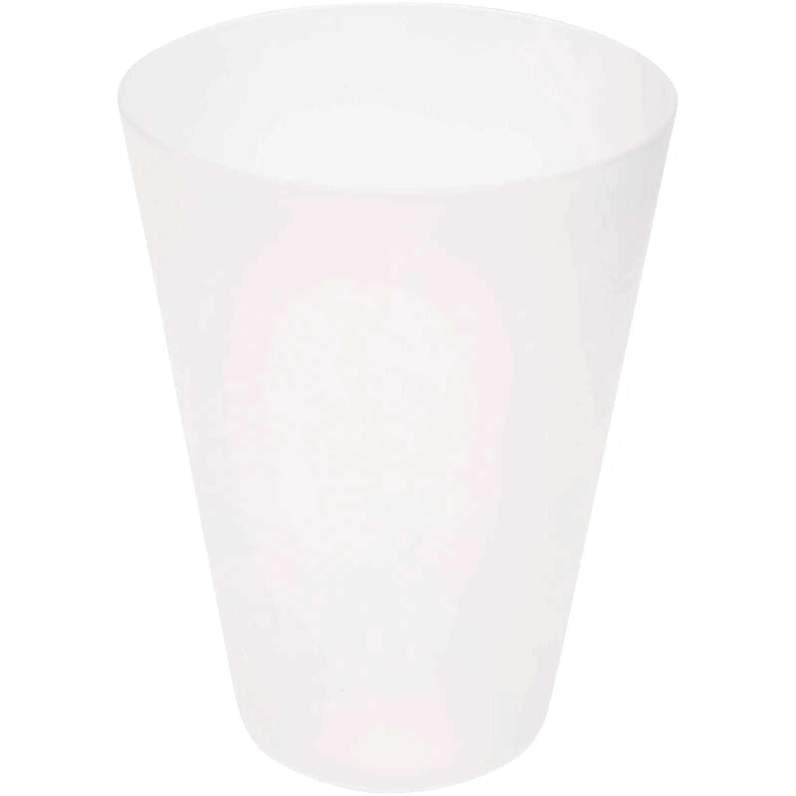 Glastonbury 300 ml herbruikbare plastic beker Mat helder