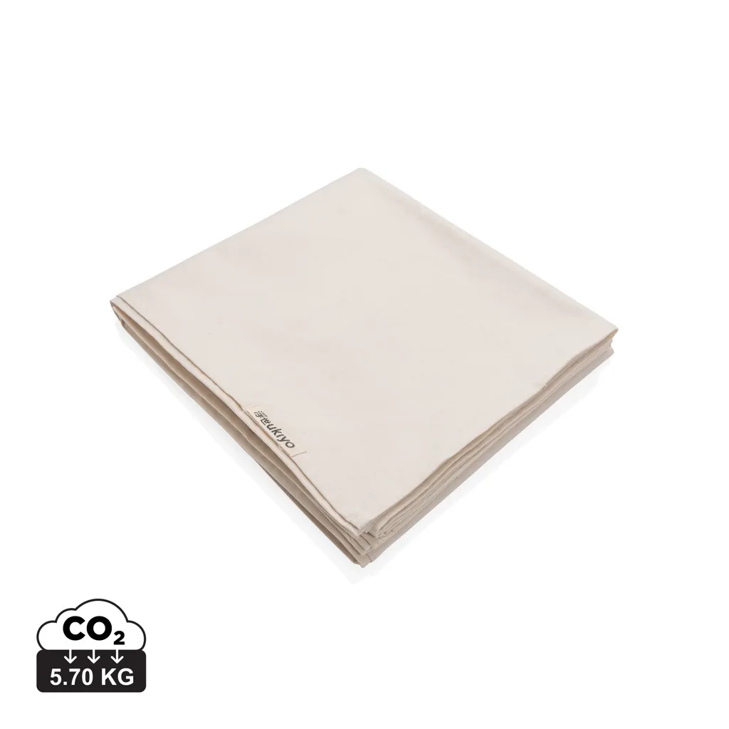 Ukiyo Aware™ 180gr recycled katoenen tafelkleed 250x140cm gebroken wit