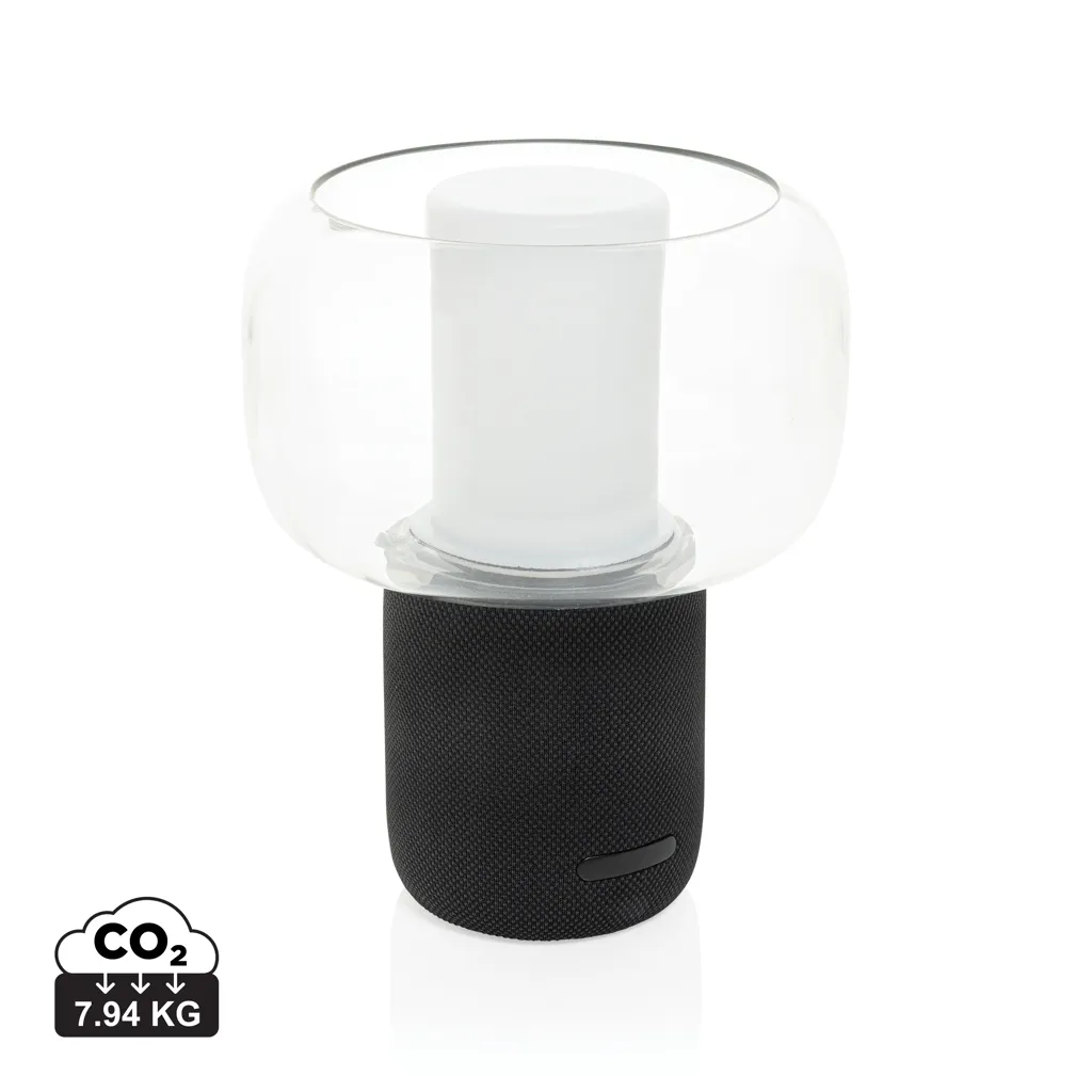 Lux RCS rplastic 10W luidspreker/lamp zwart