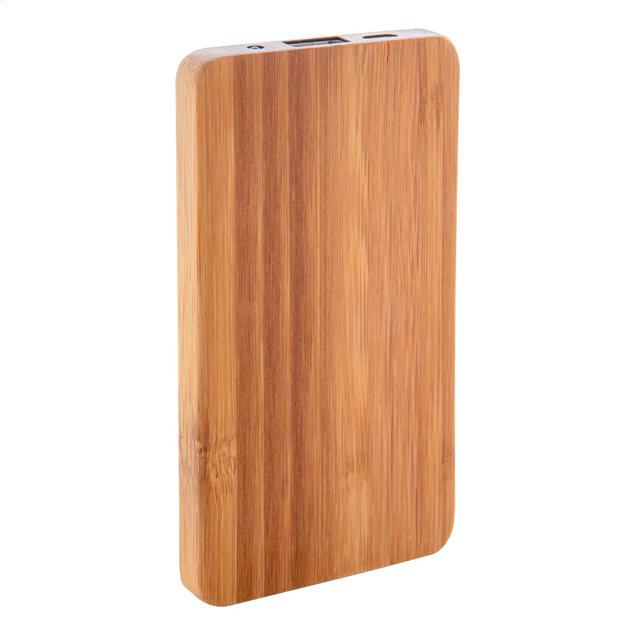 Bamboost powerbank natuurlijk