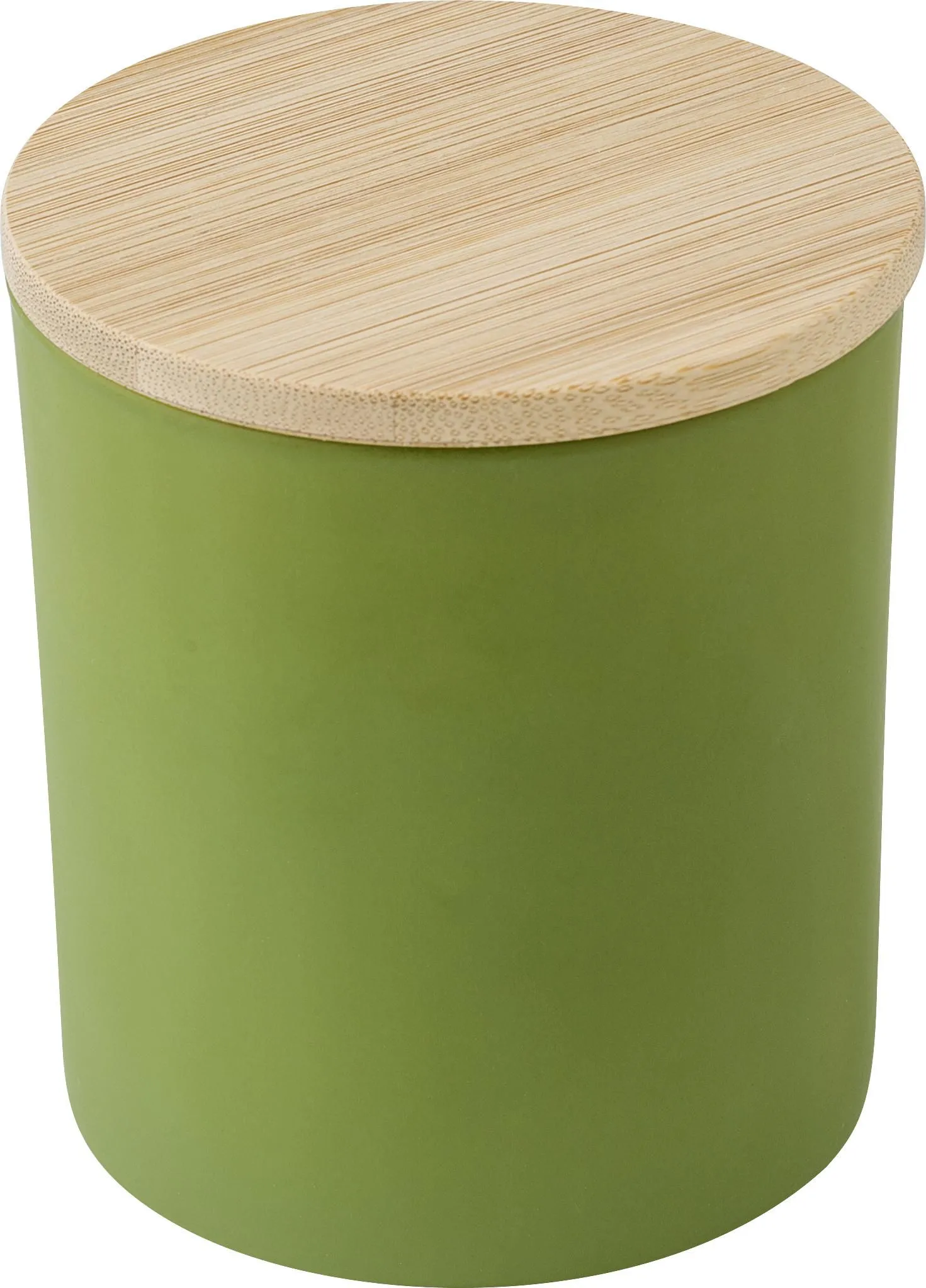 Glazen kaars Lucas met plantaardig was in zwarte kleur, 200 g