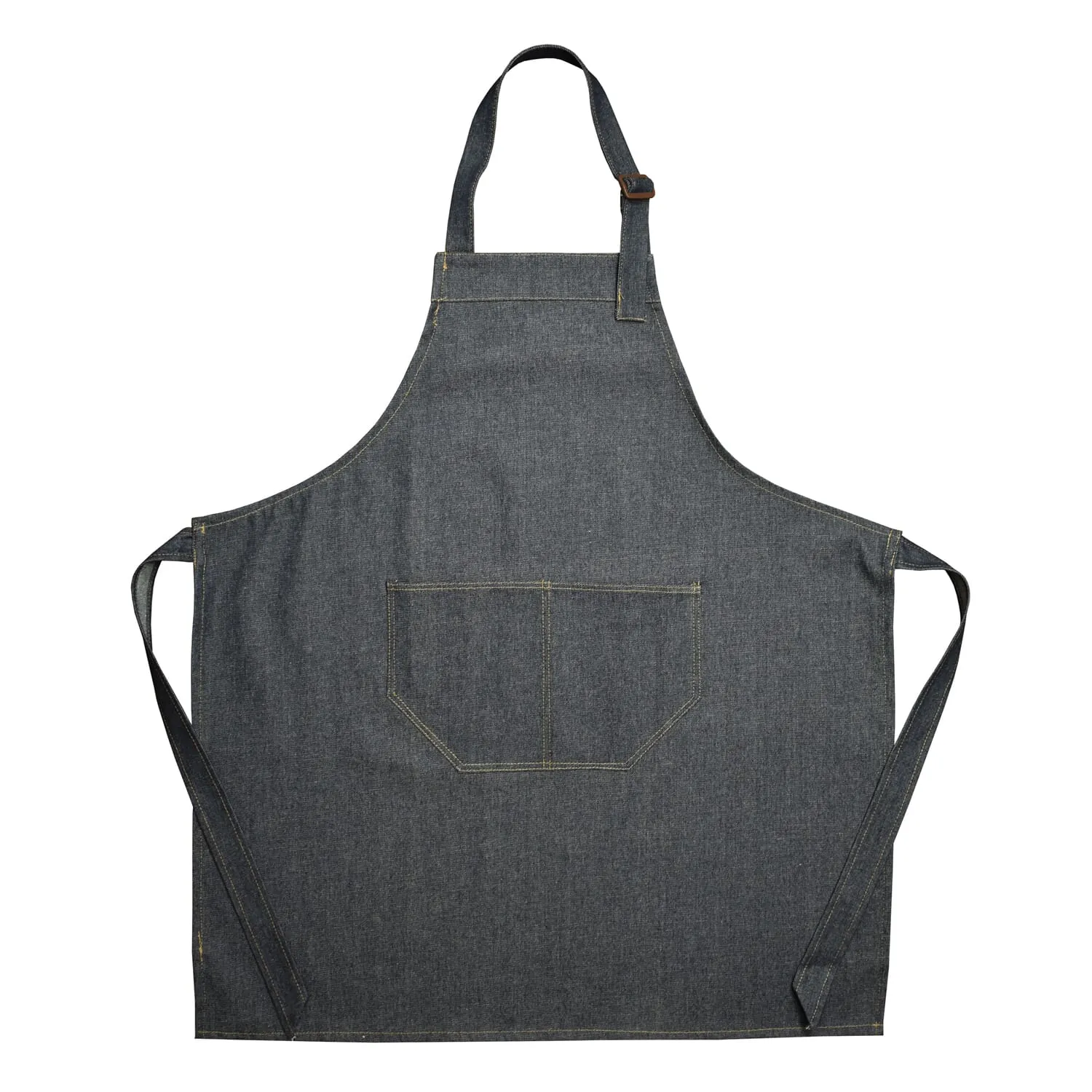 Denim halterschort 85x75 cm Denim