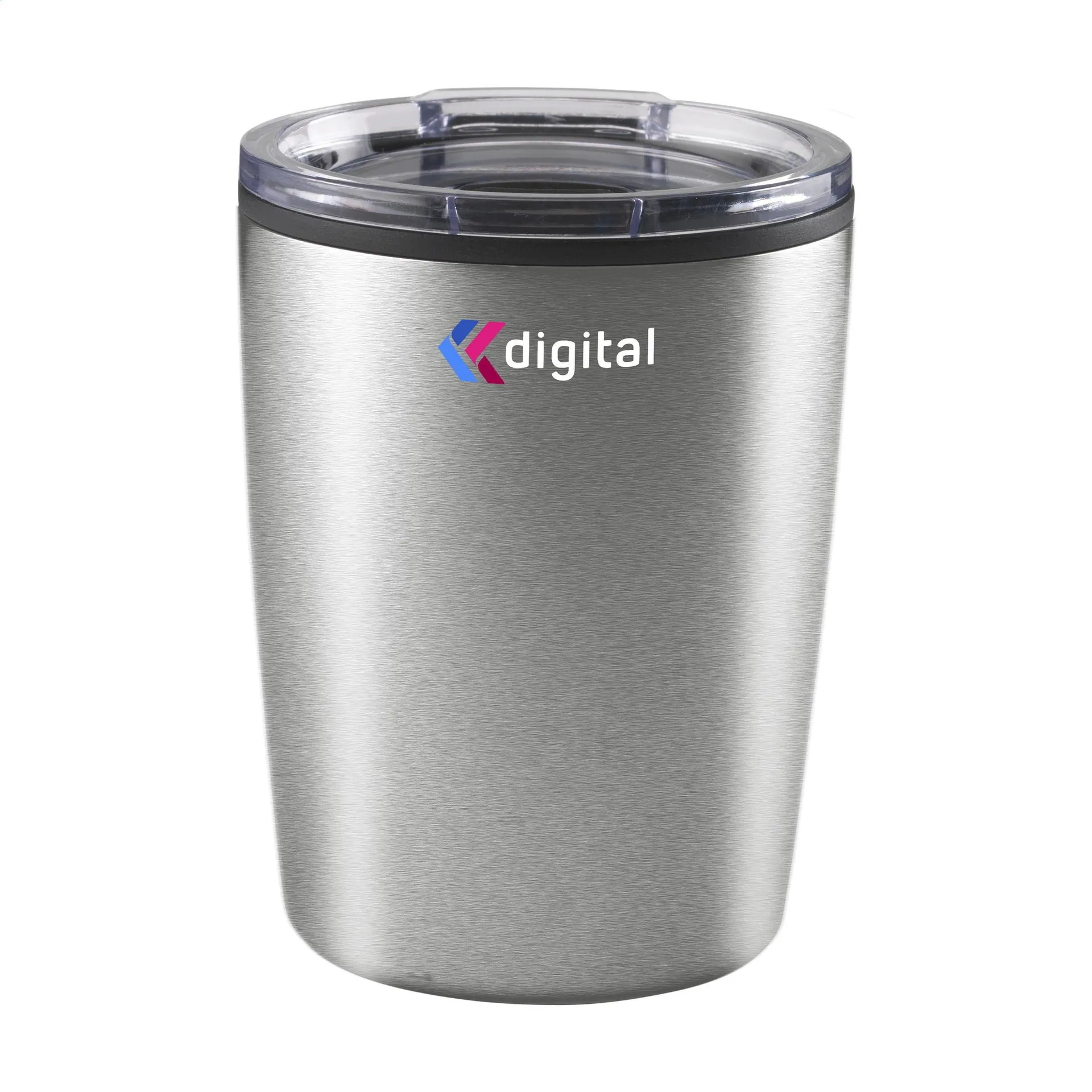 Espresso-to-Go Mug RCS Recycled Steel 170 ml zilver