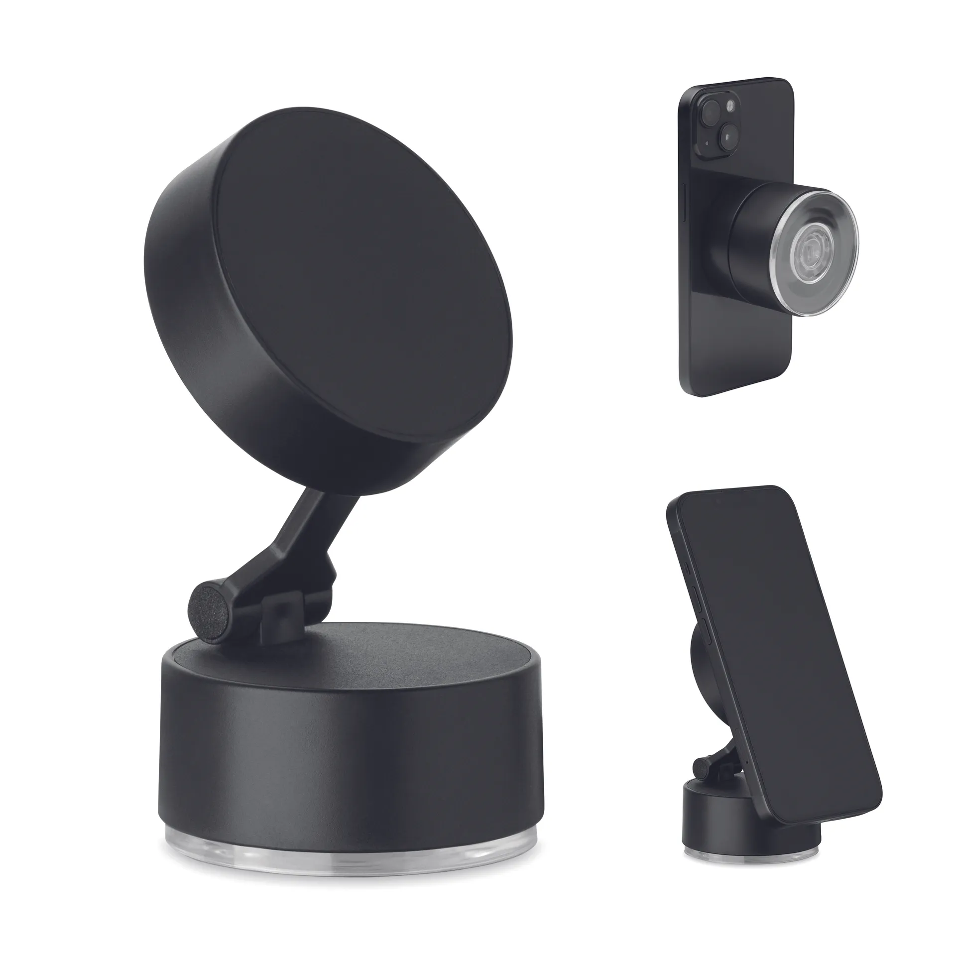 Magnetische telefoonhouder Zwart