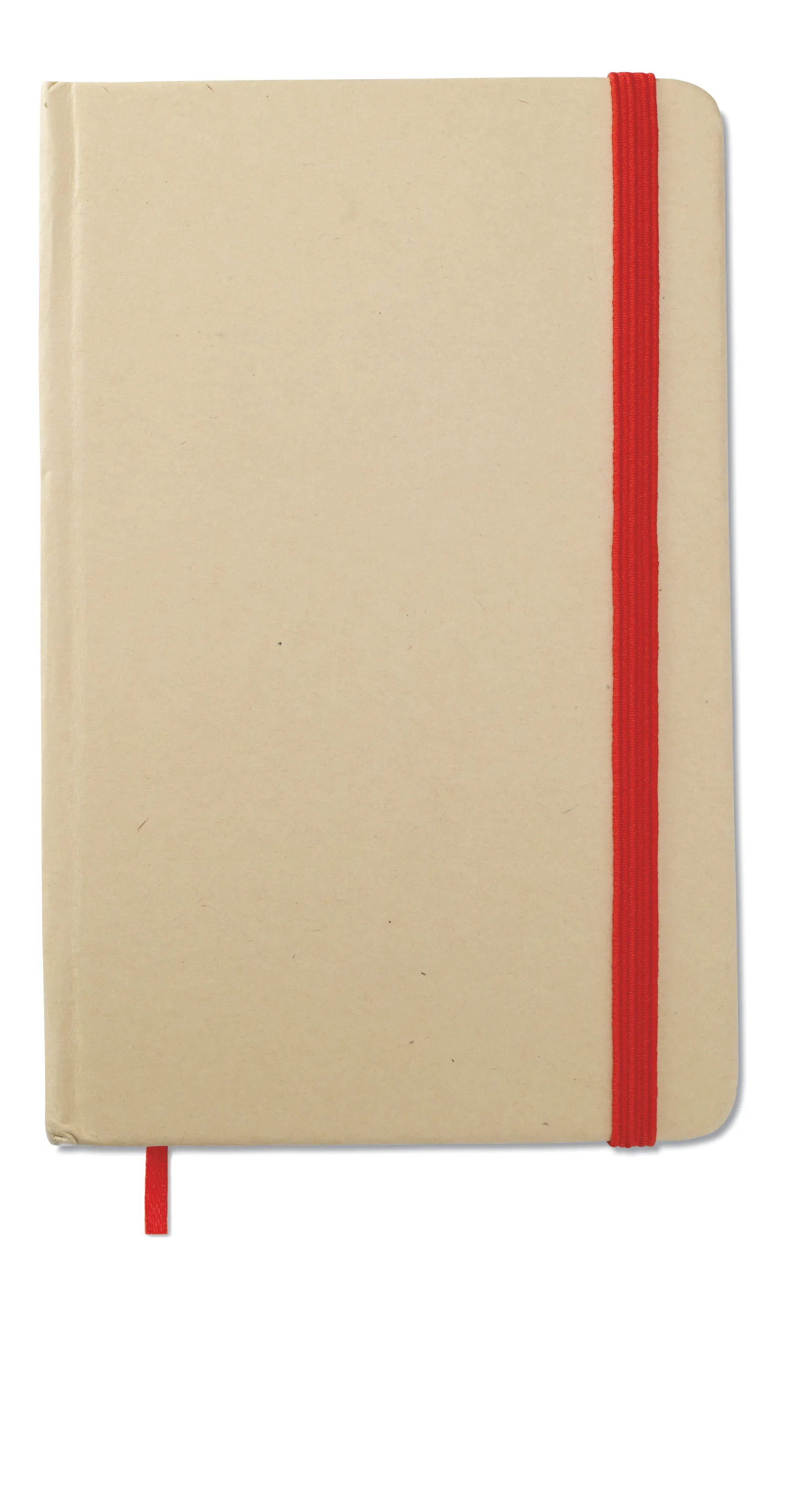 Notitieboekje, gerecycled Rood