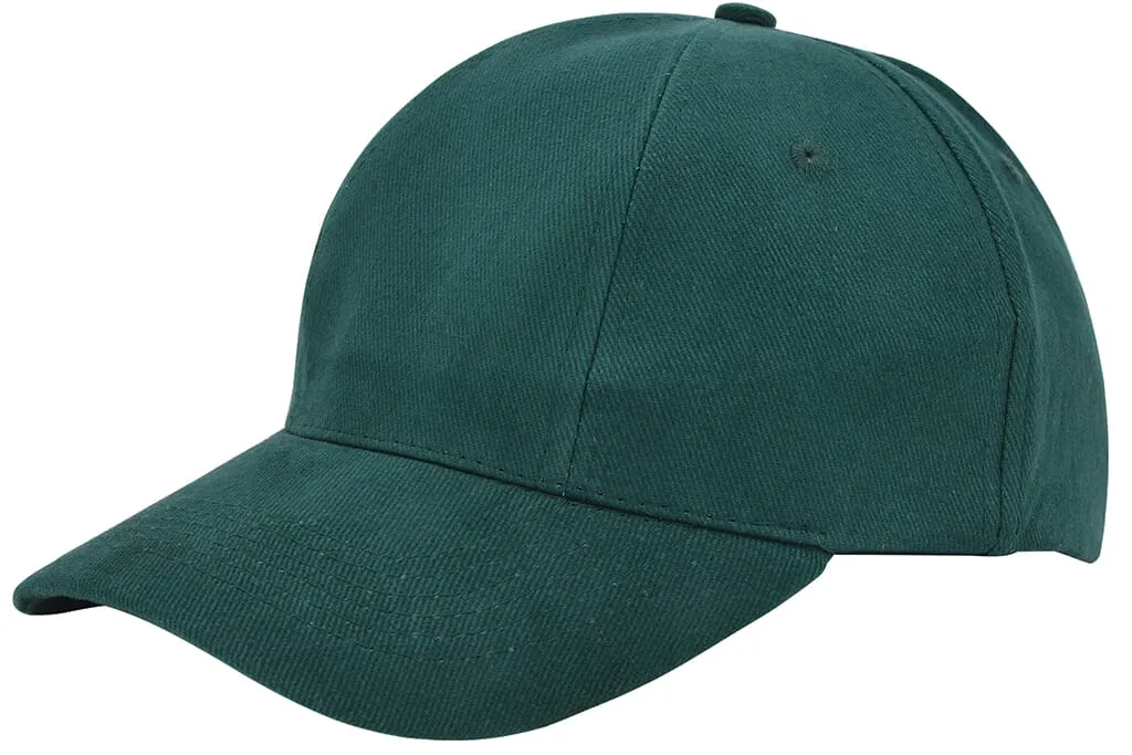 Turned brushed cap Flessen Groen